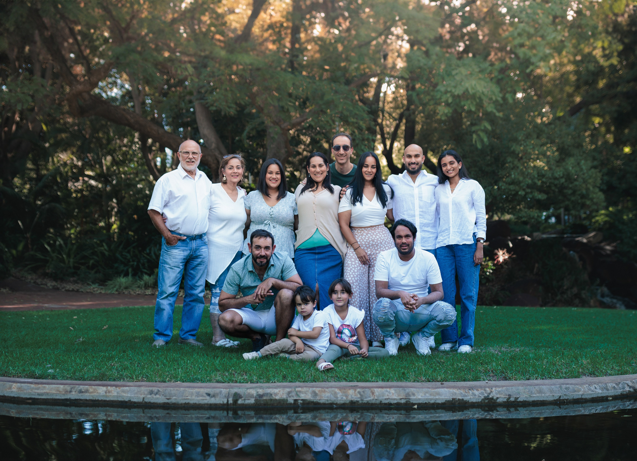 Photos from different family photoshoots