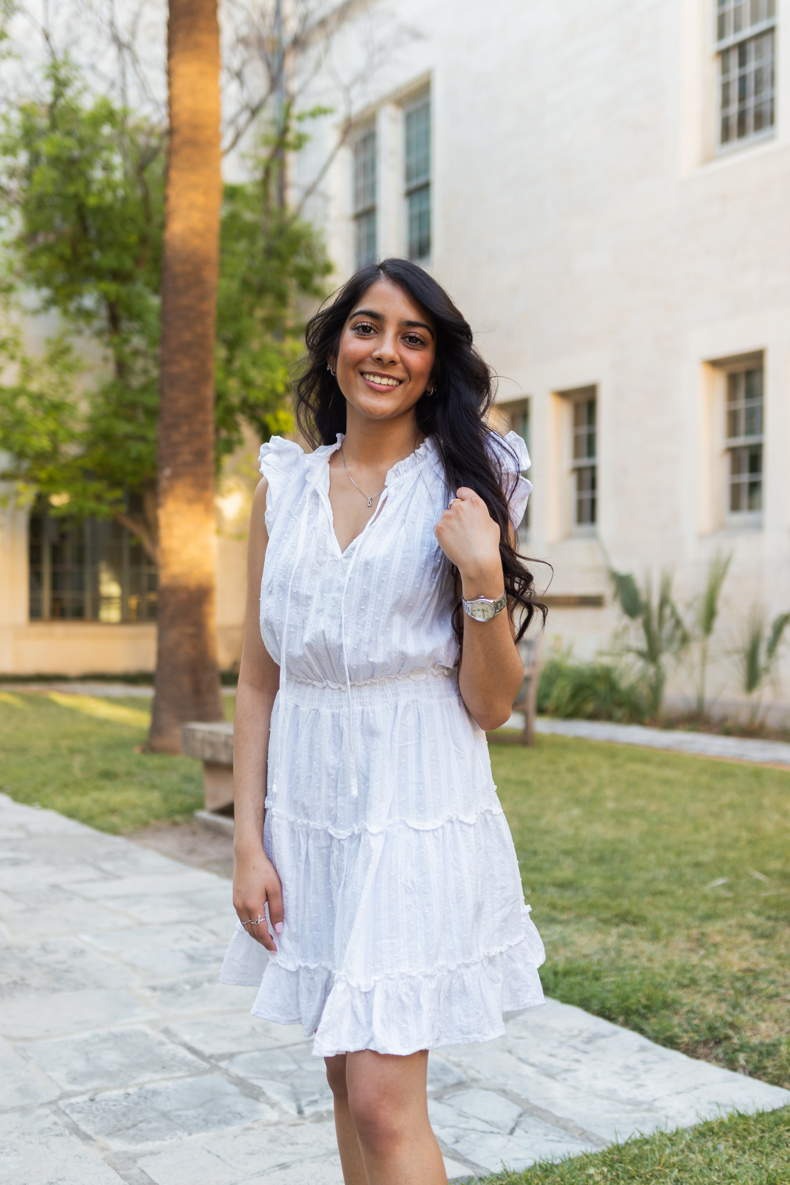 Payal’s graduation photoshoot at the University of Texas Austin