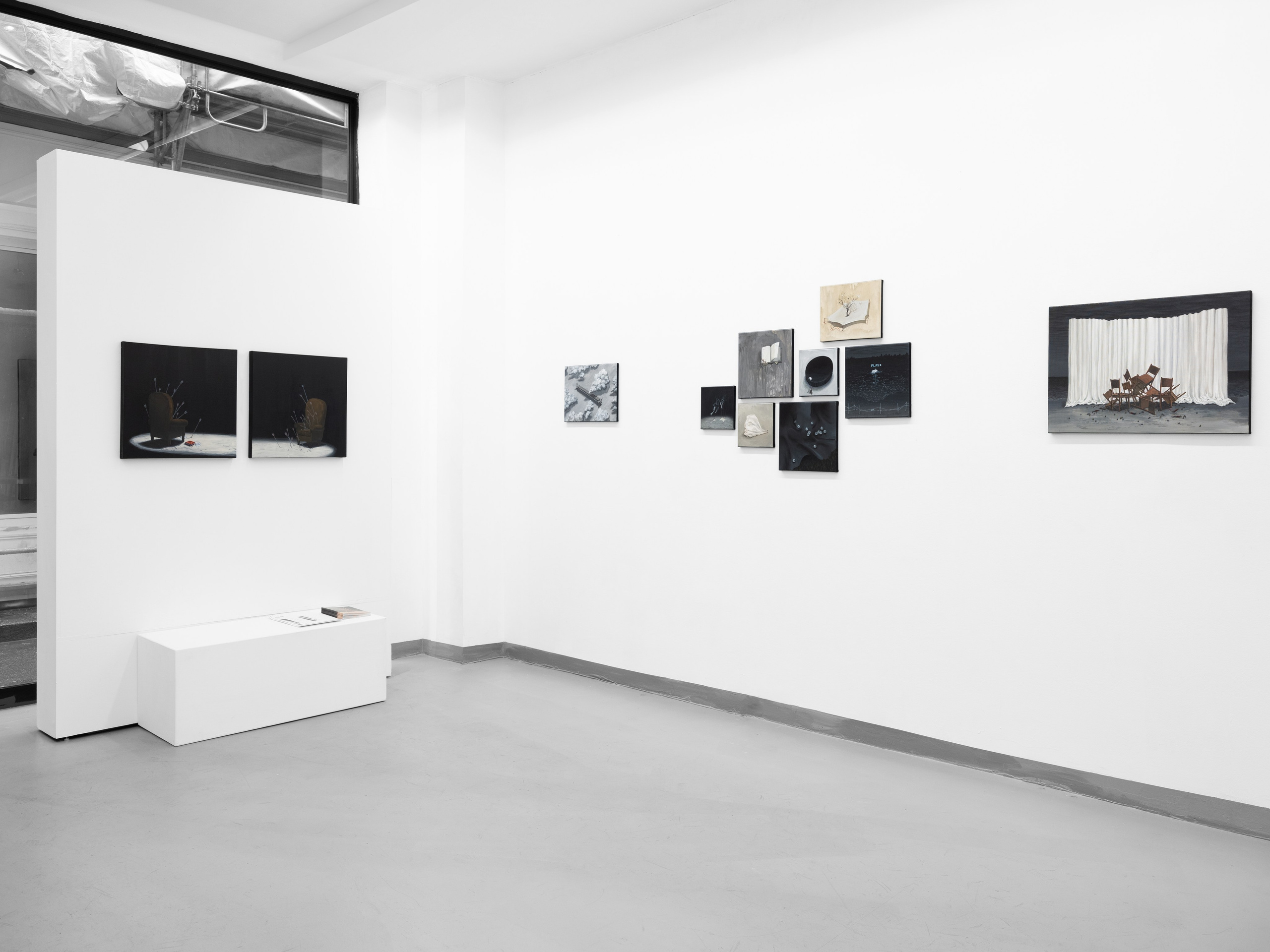 Solo show Au-delà. 2024. Yujoo HONG