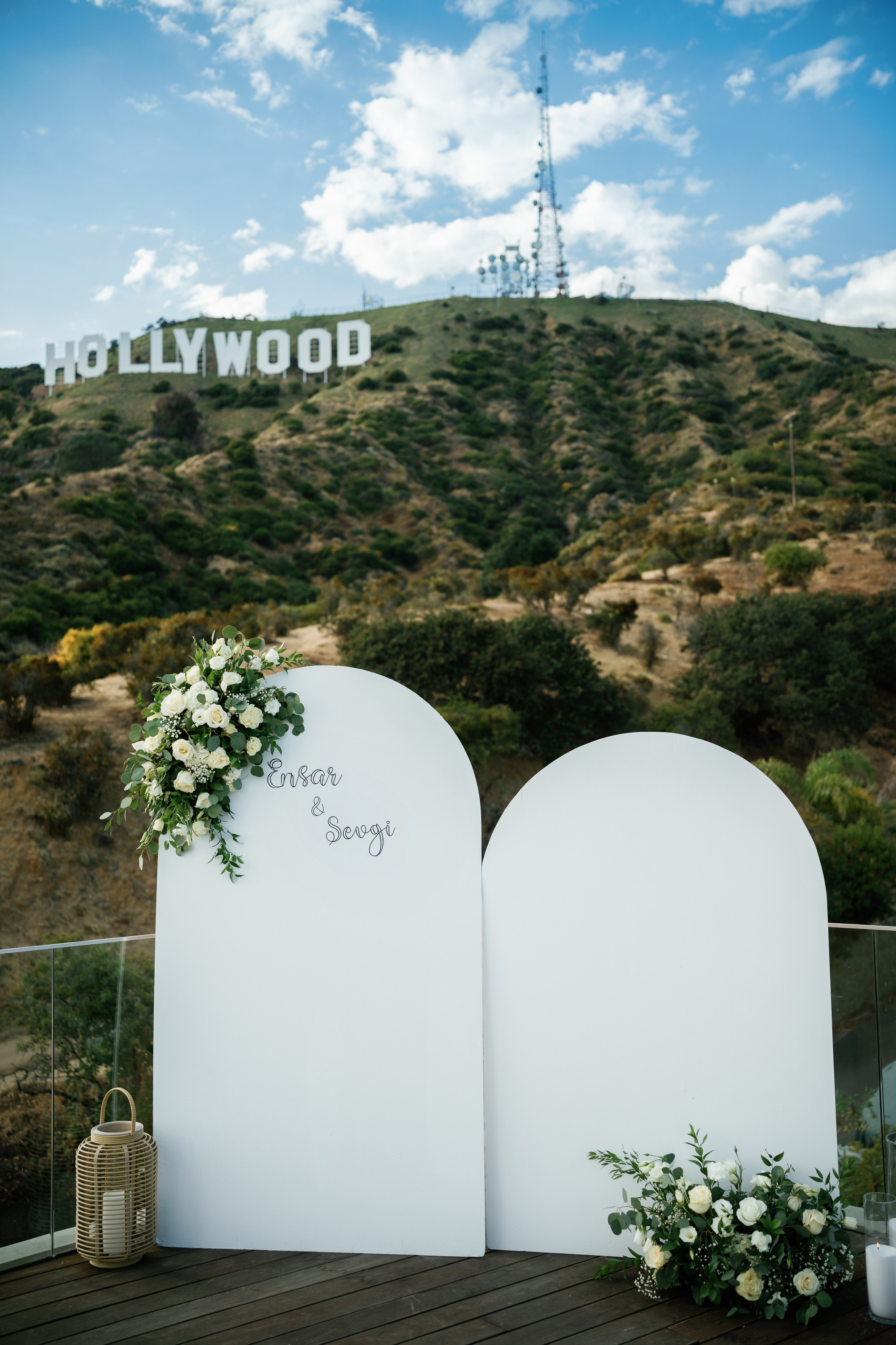 Wedding at the Hollywood Sign Venue, Los Angeles, California. Wedding Photography & Videography Team in California, Los Angeles, San Francisco, San Diego and Travel
