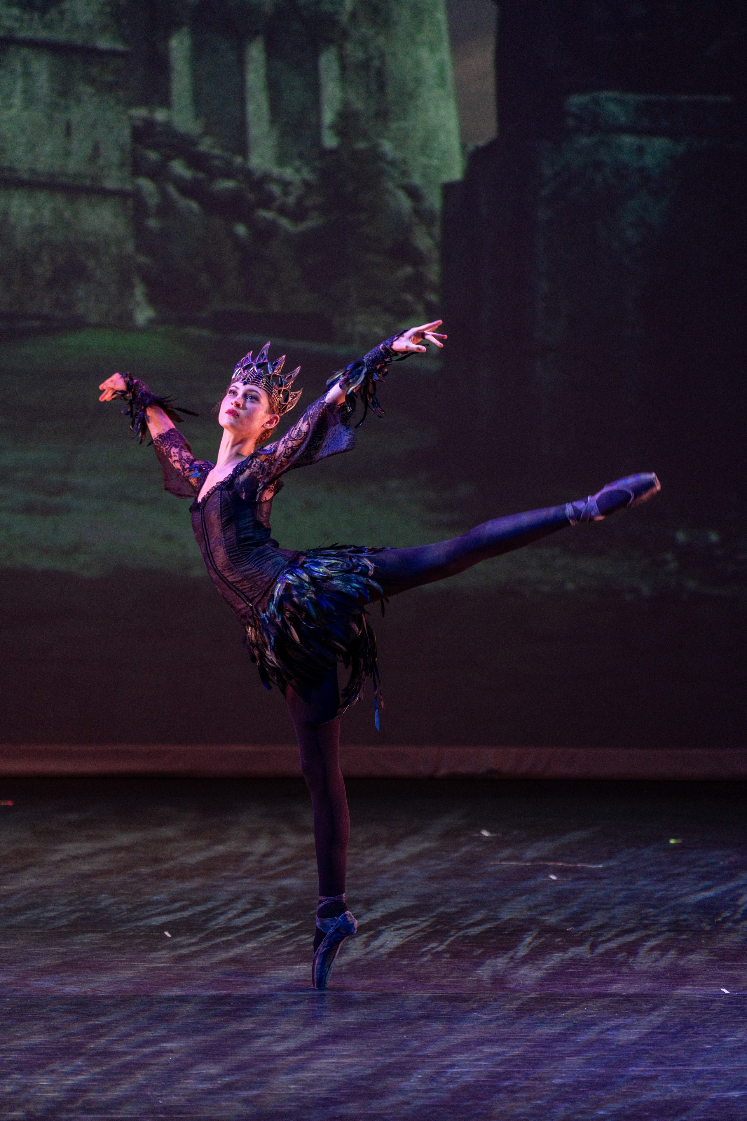 Backstage ballet photography 