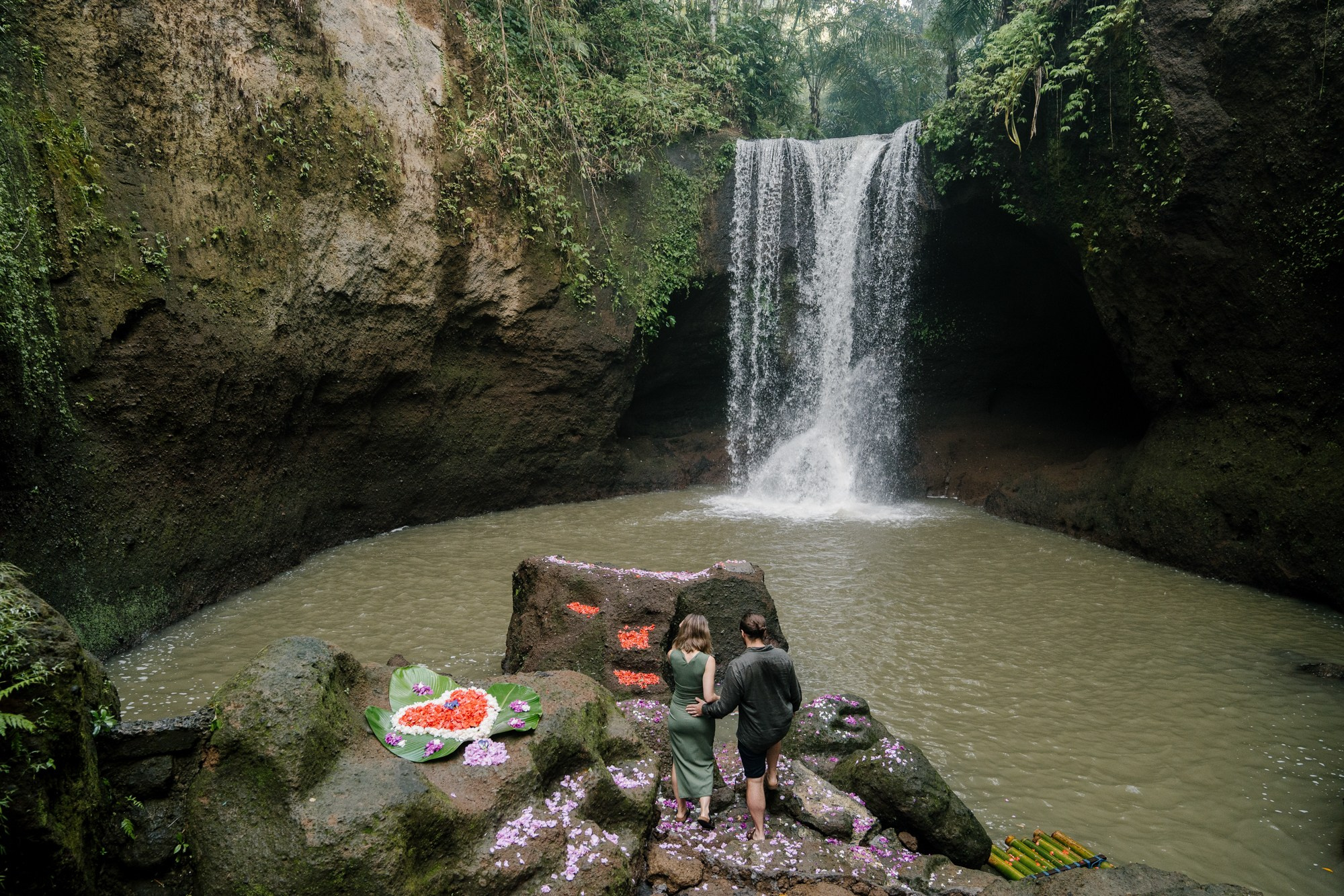 Marriage Proposal in Bali. Female Photographer in Bali