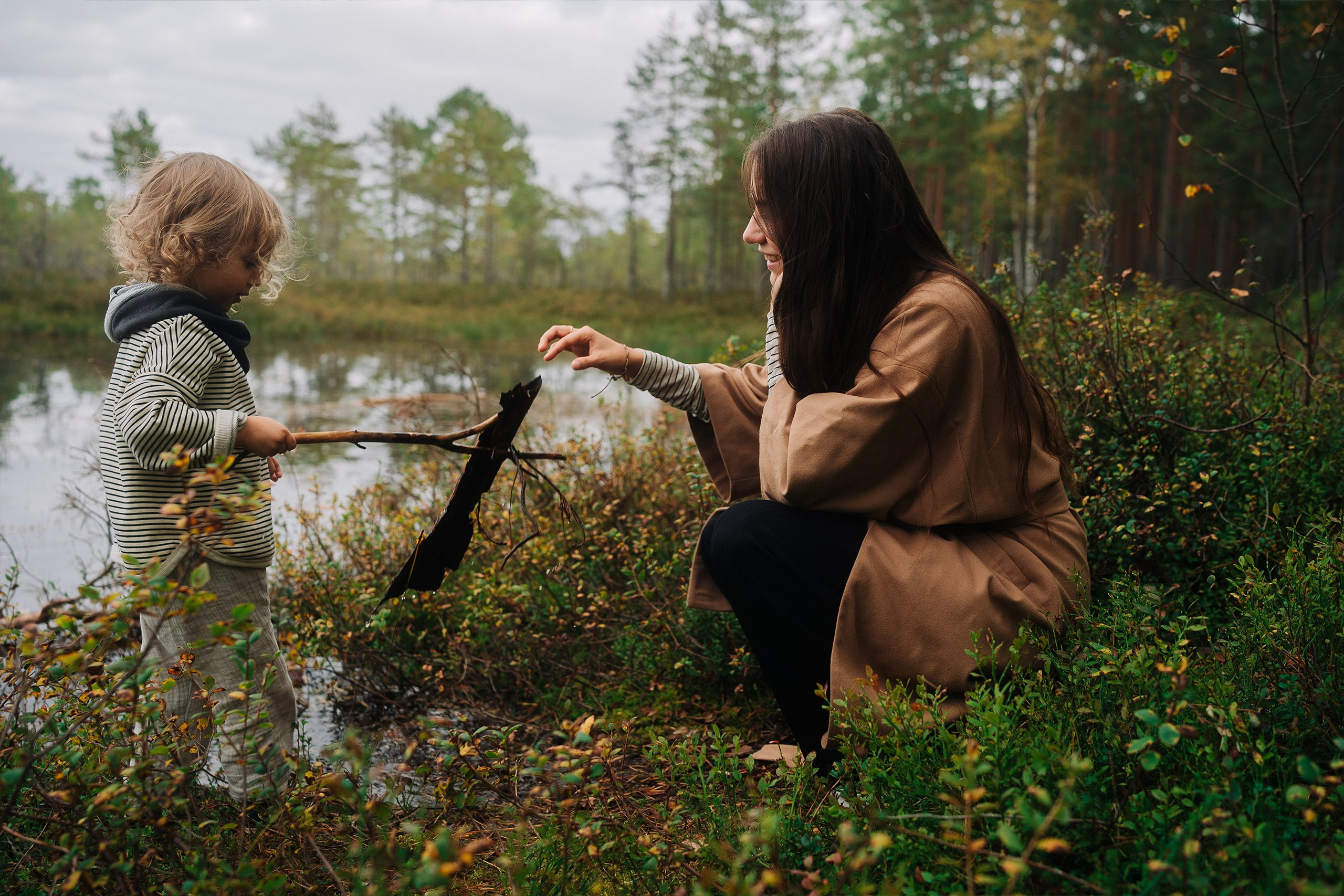 Forest Picnic. Couple and Family Photographer in Tallinn, Sasha Kaloshin