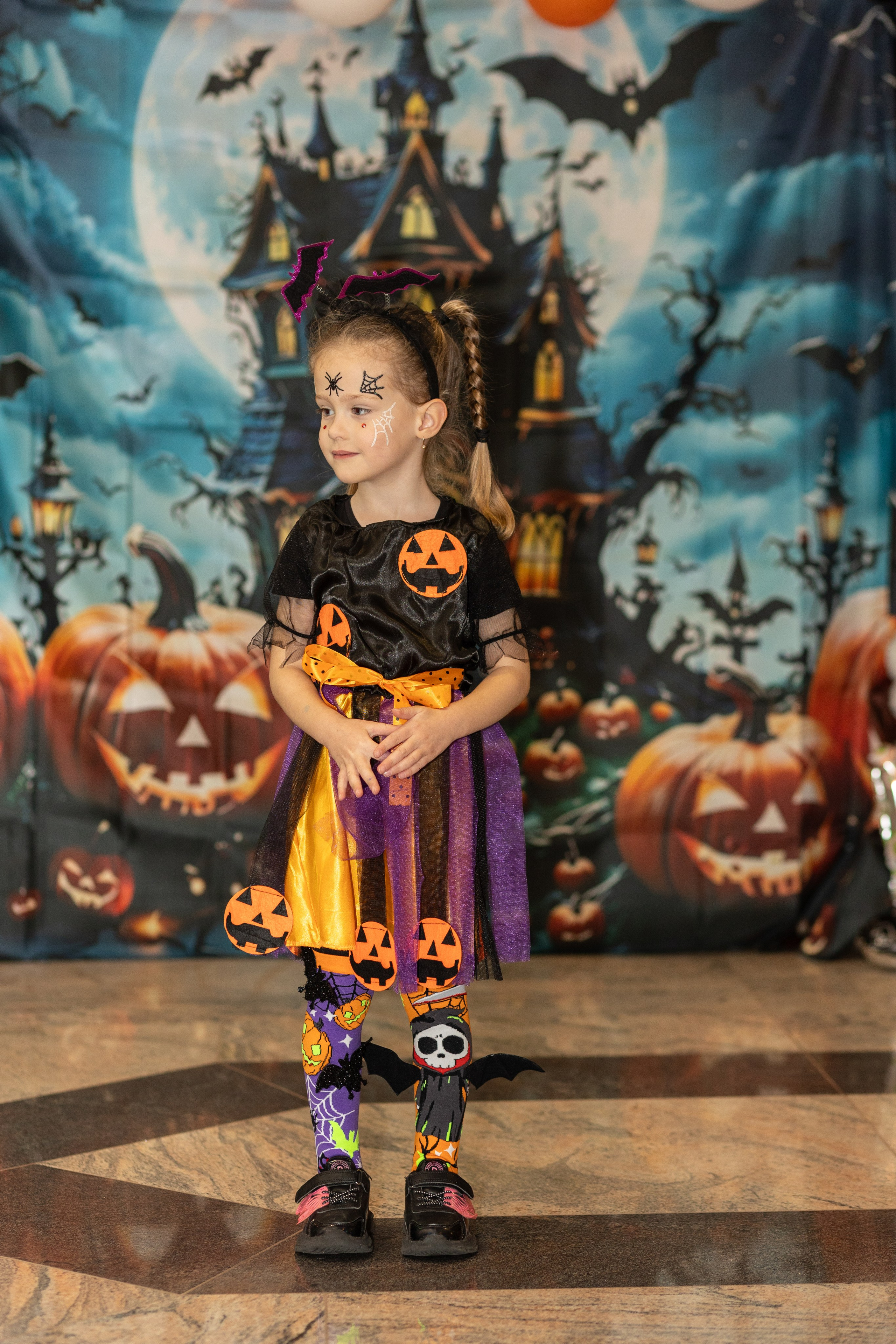 Leo dance studio Helloween 2025. Семейный и детский фотограф в Варшаве Мила Бобровская