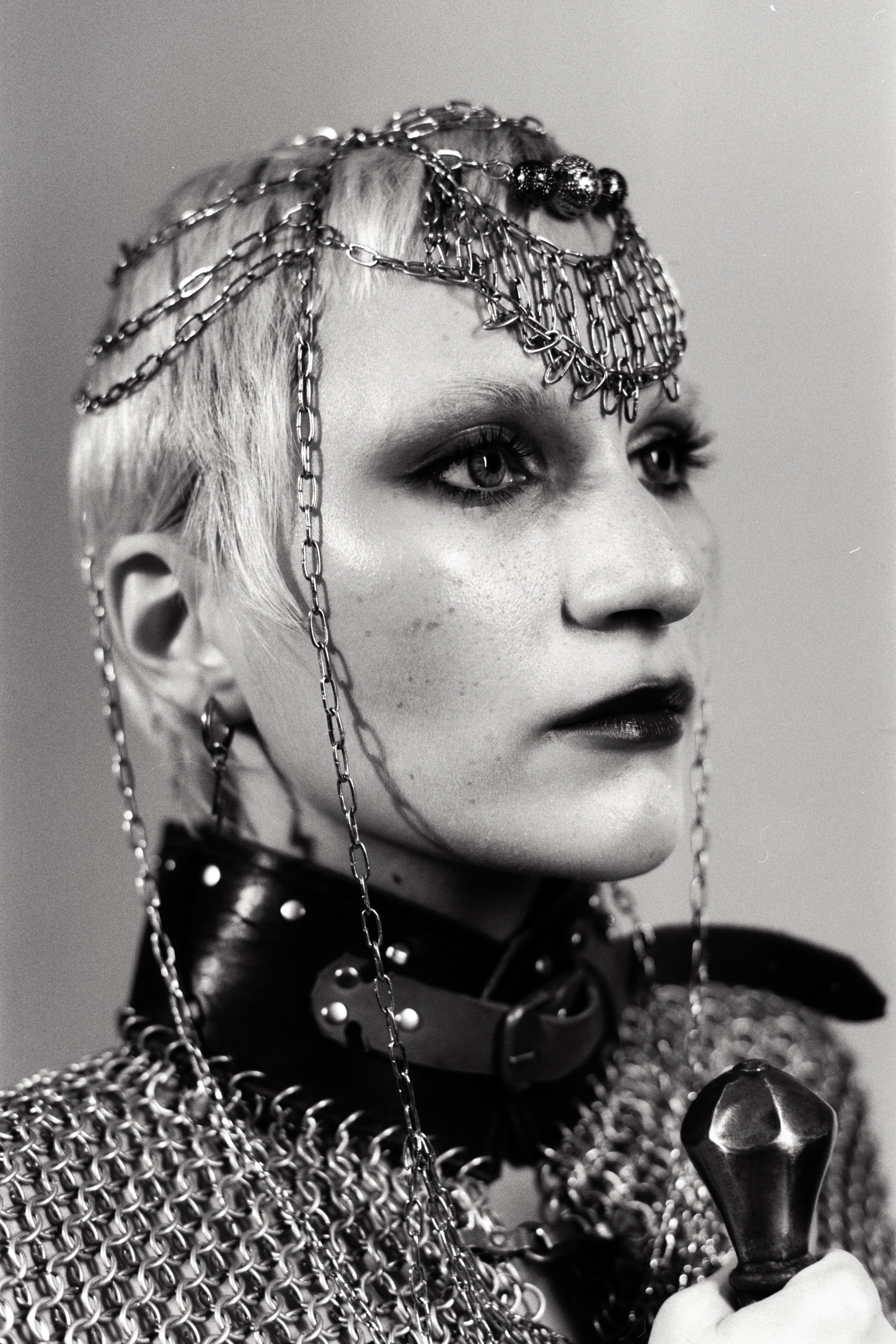 Knight. Film B/W. Sasha Veideman Photo