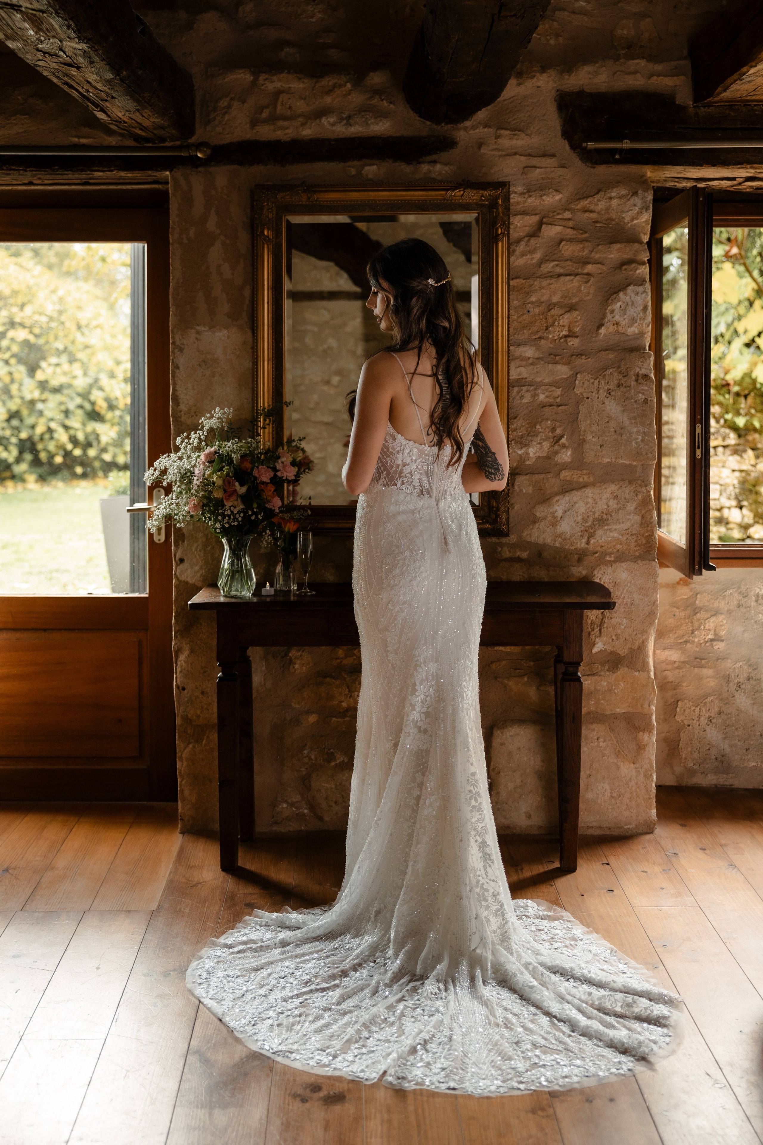 A romantic rainy-day wedding at Château Lagut. Eugénie Smirnova — photographe à Toulouse et dans le sud-ouest de la France