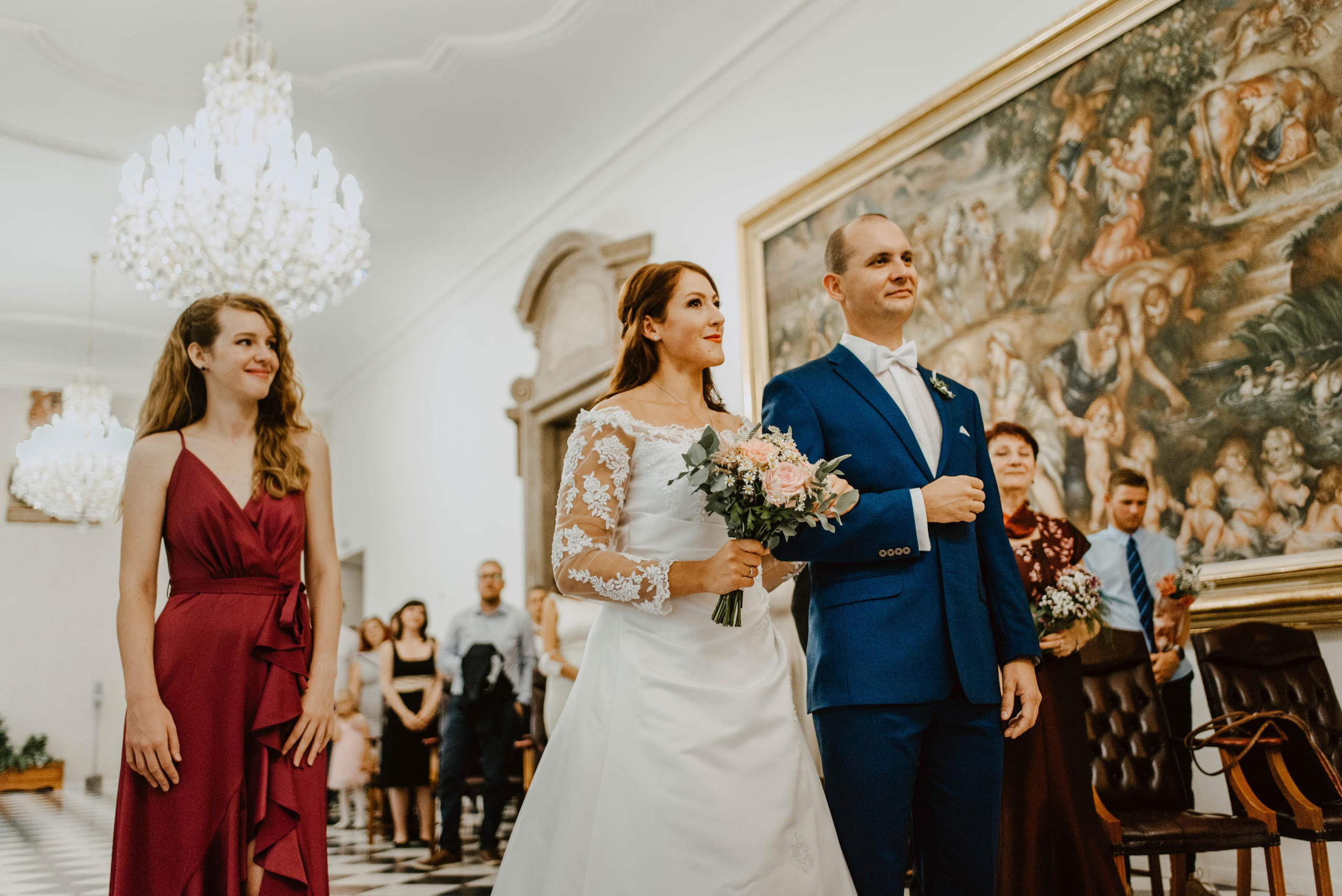 Svatba v centru Brna. Špilberk. Lifestyle, wedding and family photographer