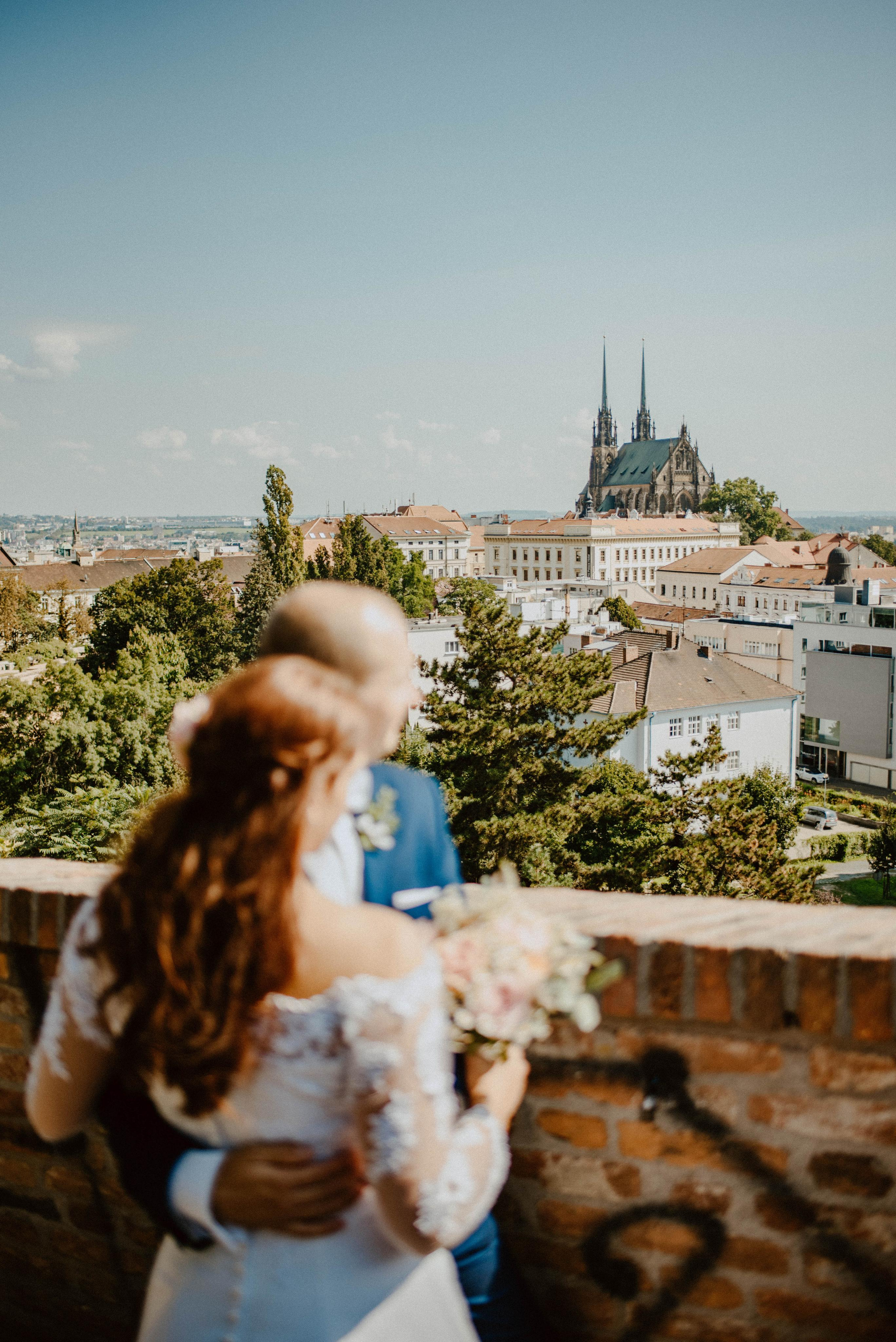 Svatba v centru Brna. Špilberk. Lifestyle, wedding and family photographer