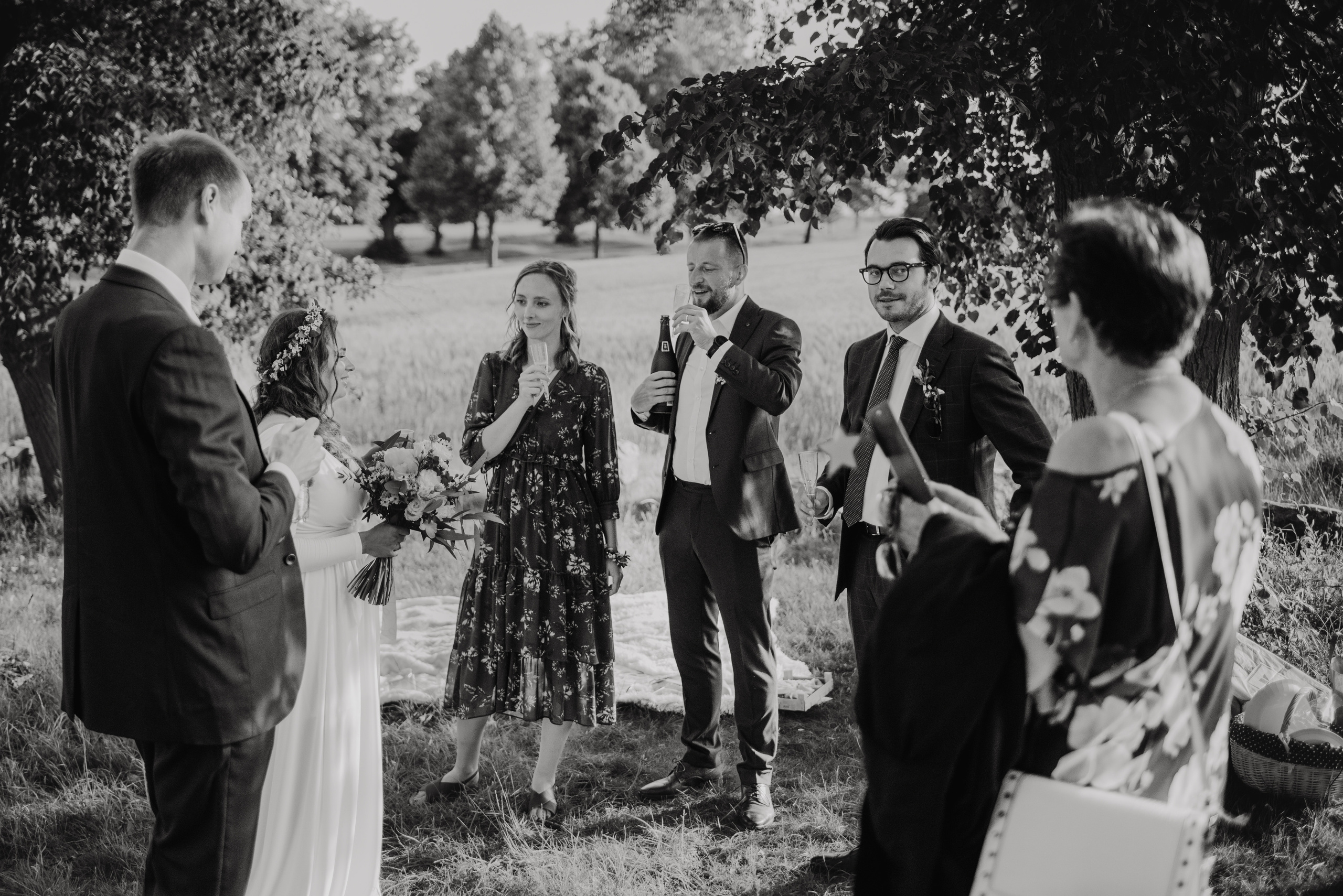 Wedding in the hot air balloon. Lifestyle, wedding and family photographer