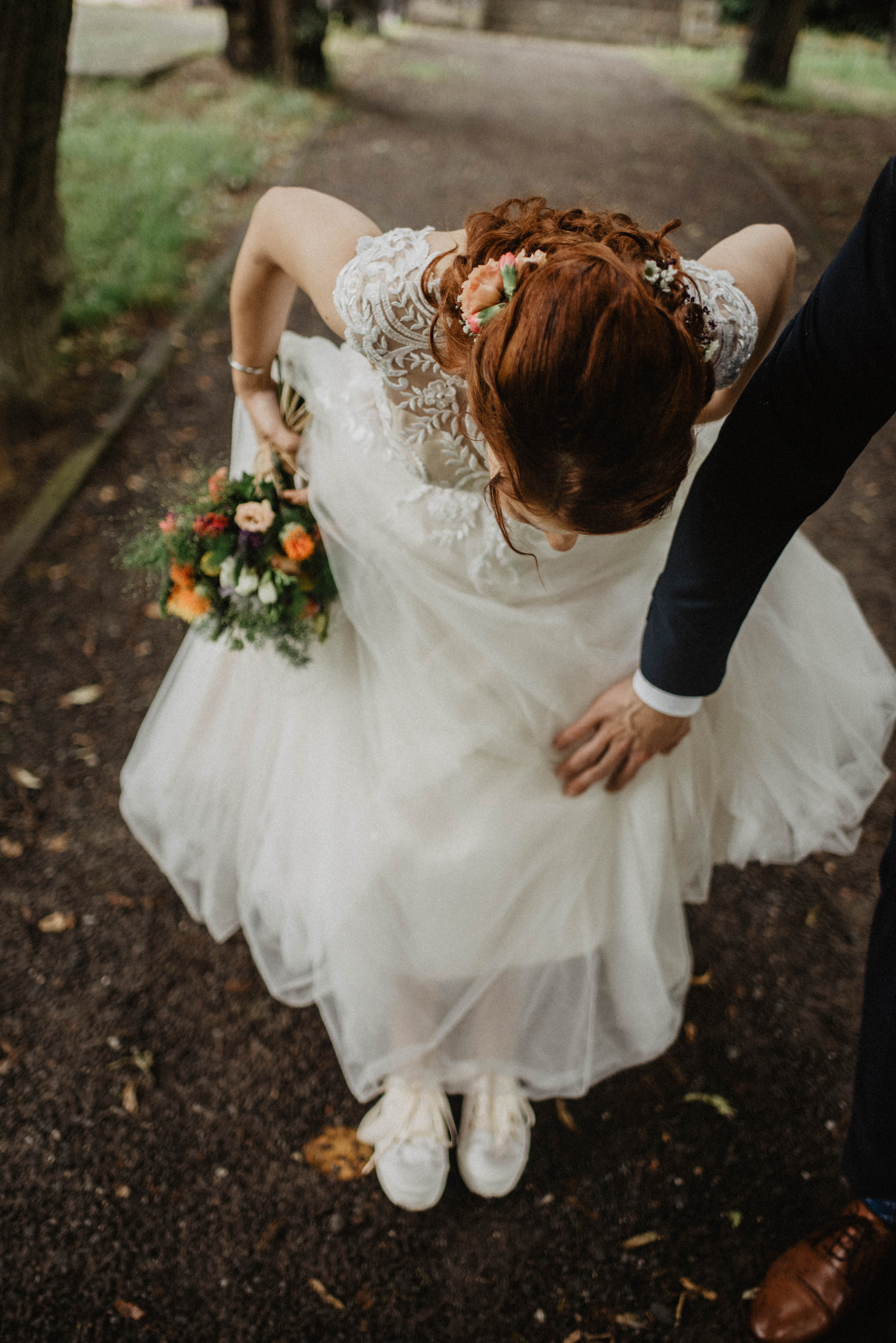 Svatba v Táboře v parku. Lifestyle, wedding and family photographer