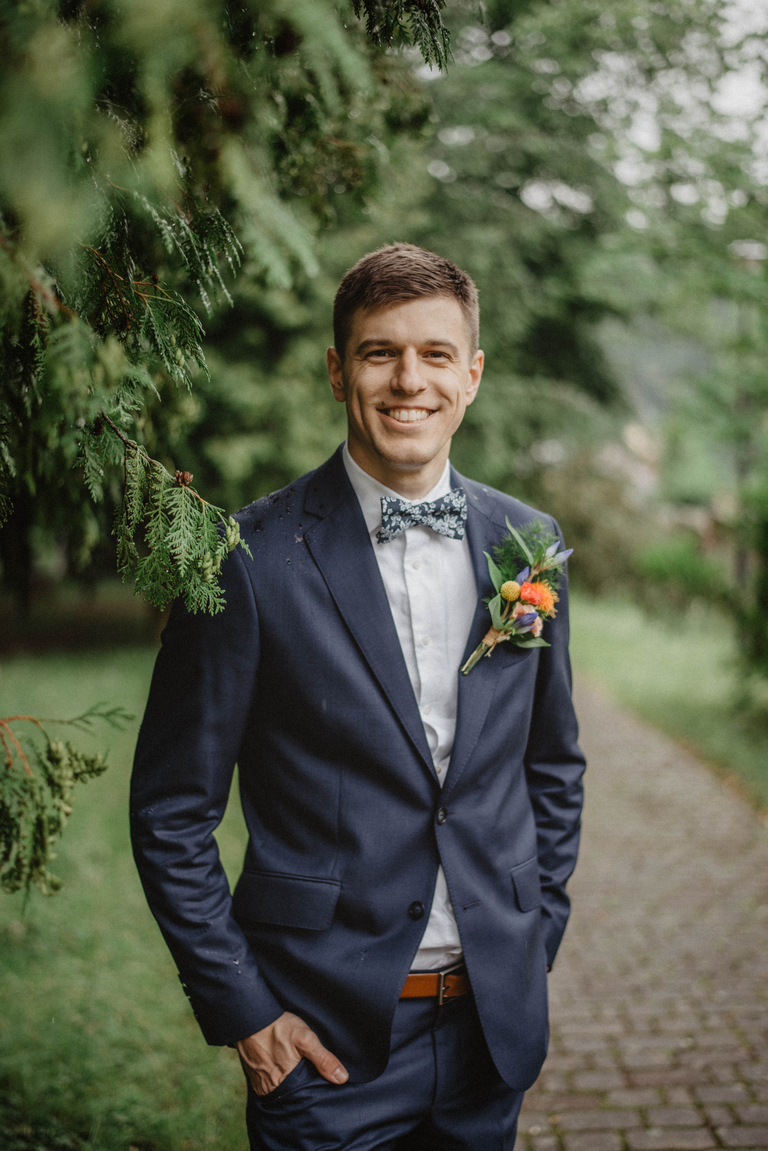 Svatba v Táboře v parku. Lifestyle, wedding and family photographer