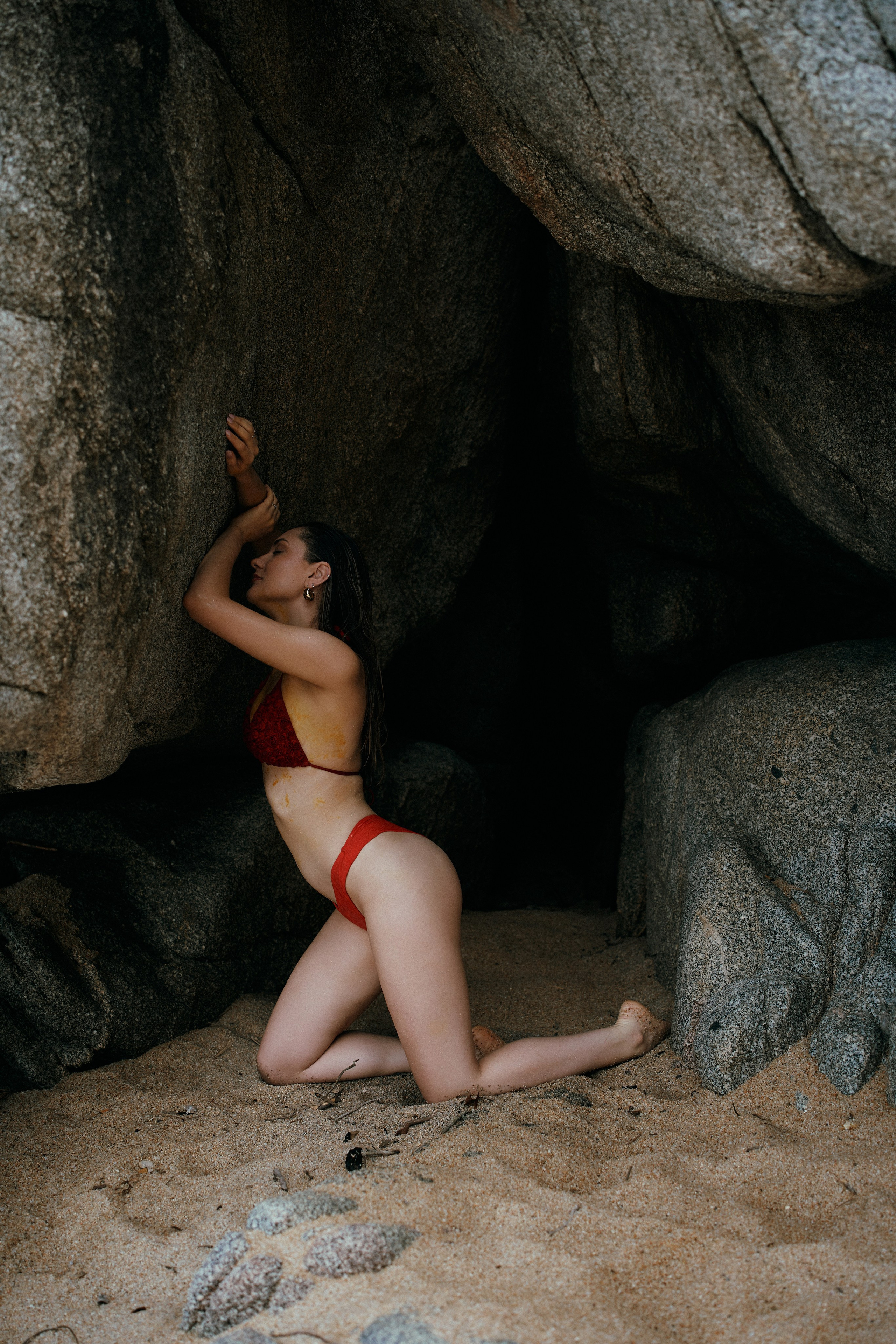 Пляж. Кристина. Фотограф в Барселоне Жанна Захарченко