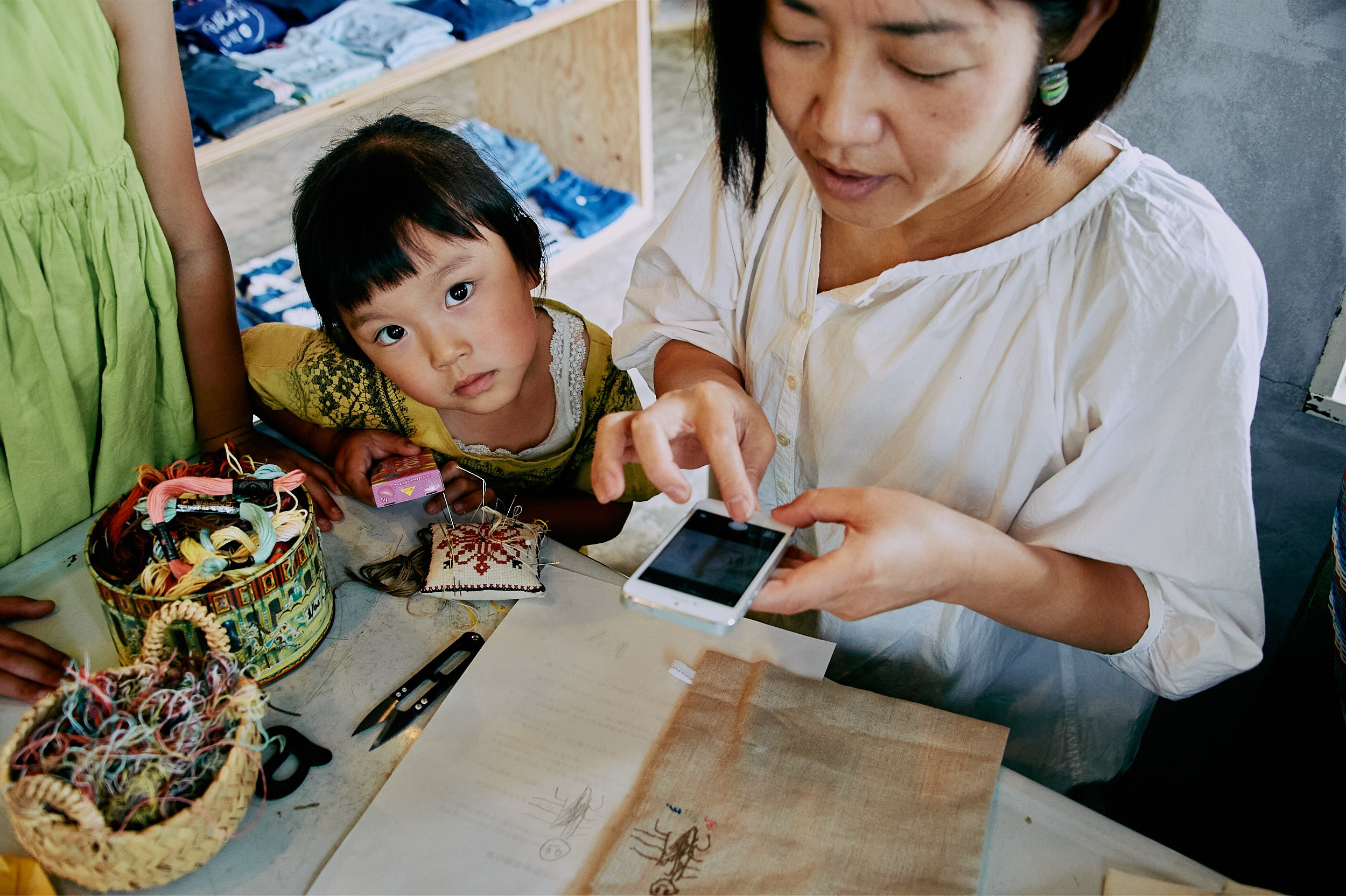 ライブ刺しゅうがやってきた ! !. MT