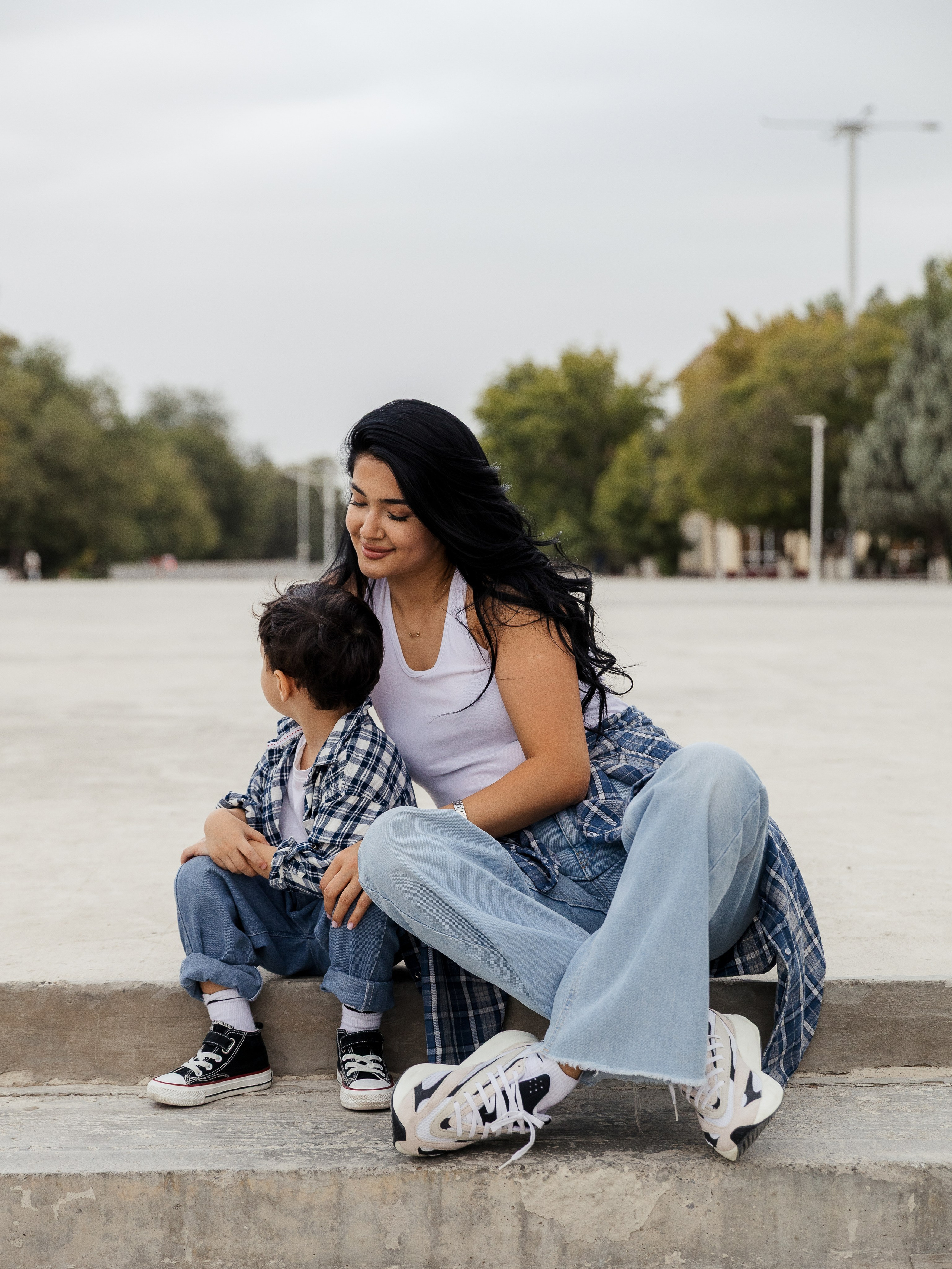 Mom and Her Little Boy. Family and wedding photographer in Bangkok, Thailand