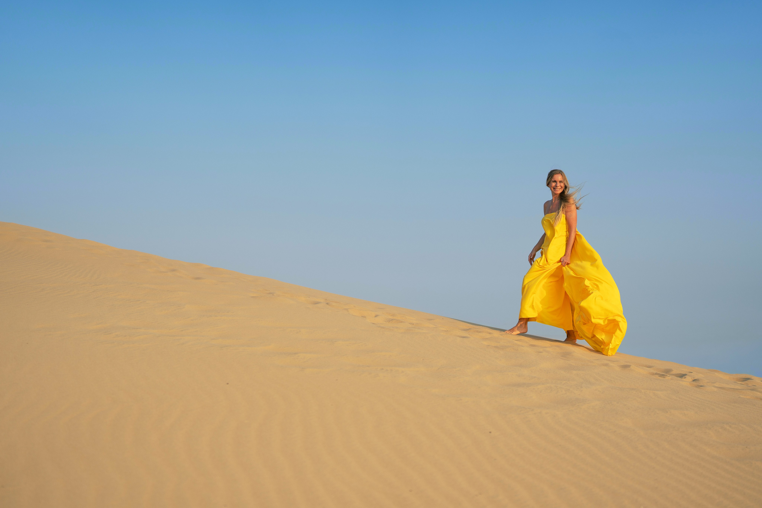 A golden Ray of Sunshine. Family & fashion photographer in Doha