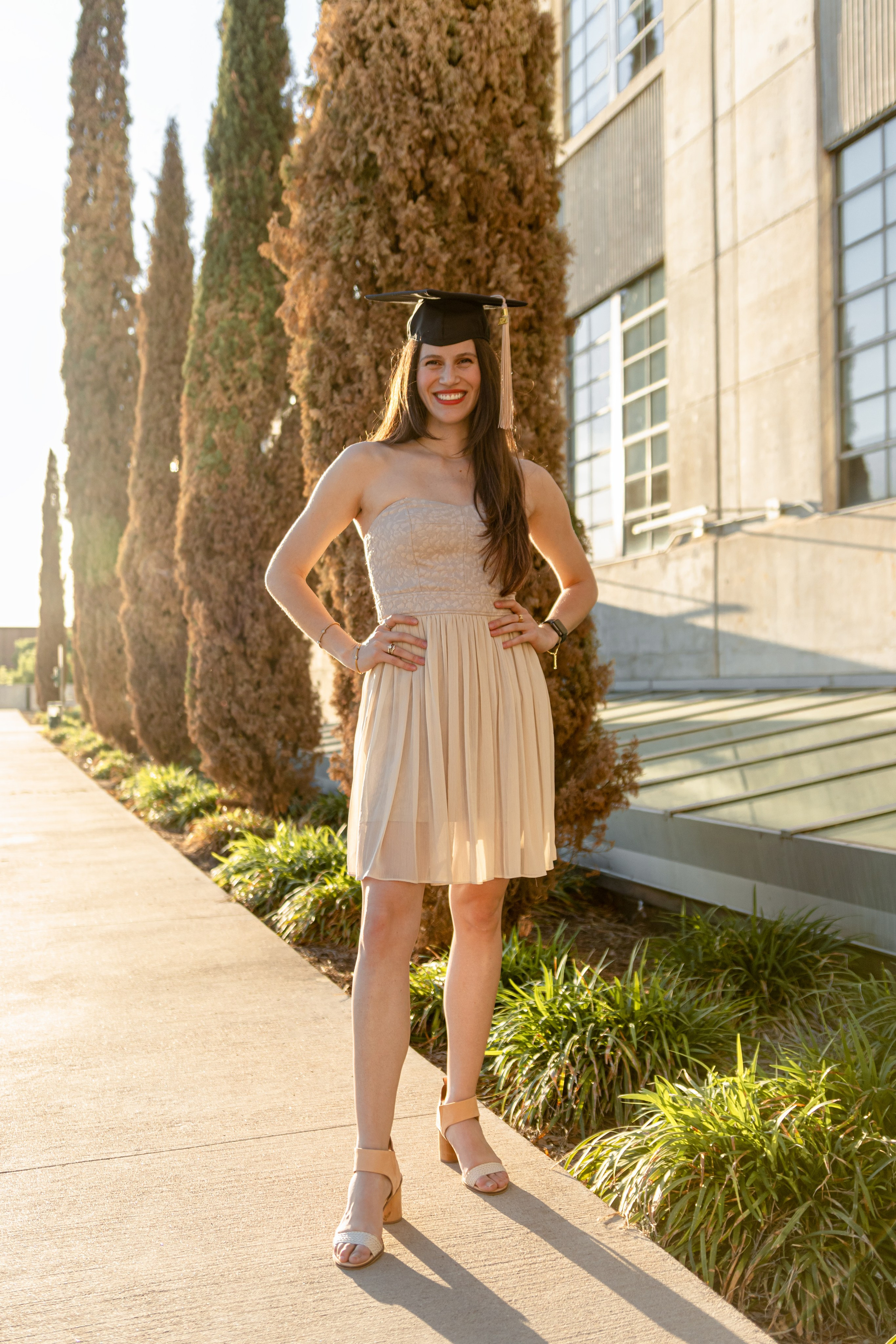 May’s graduation photoshoot in the Seaholm District