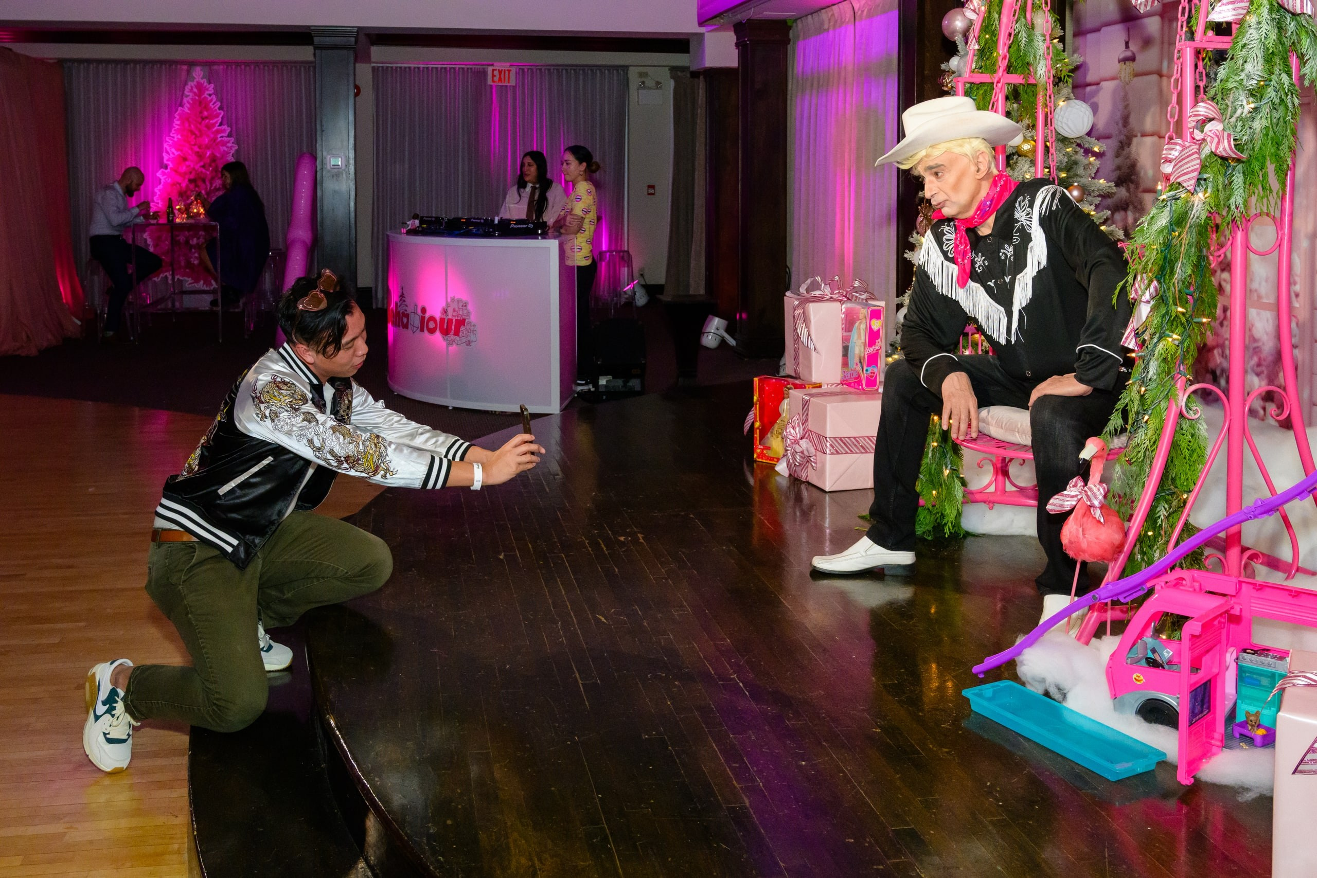 Barbie holiday party. Stefanovich Photography | Boston, MA