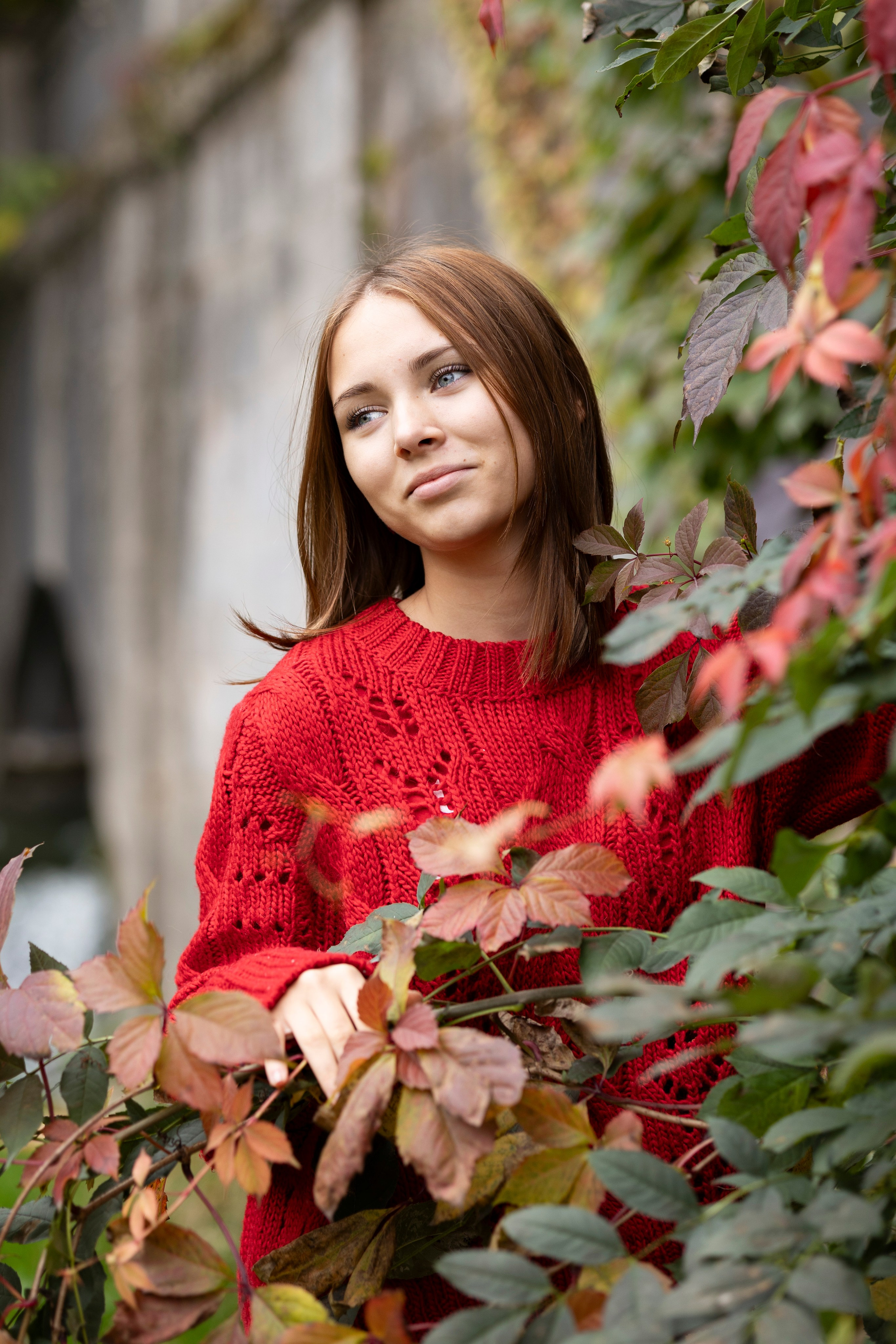 Autumn. Photographer in Munich