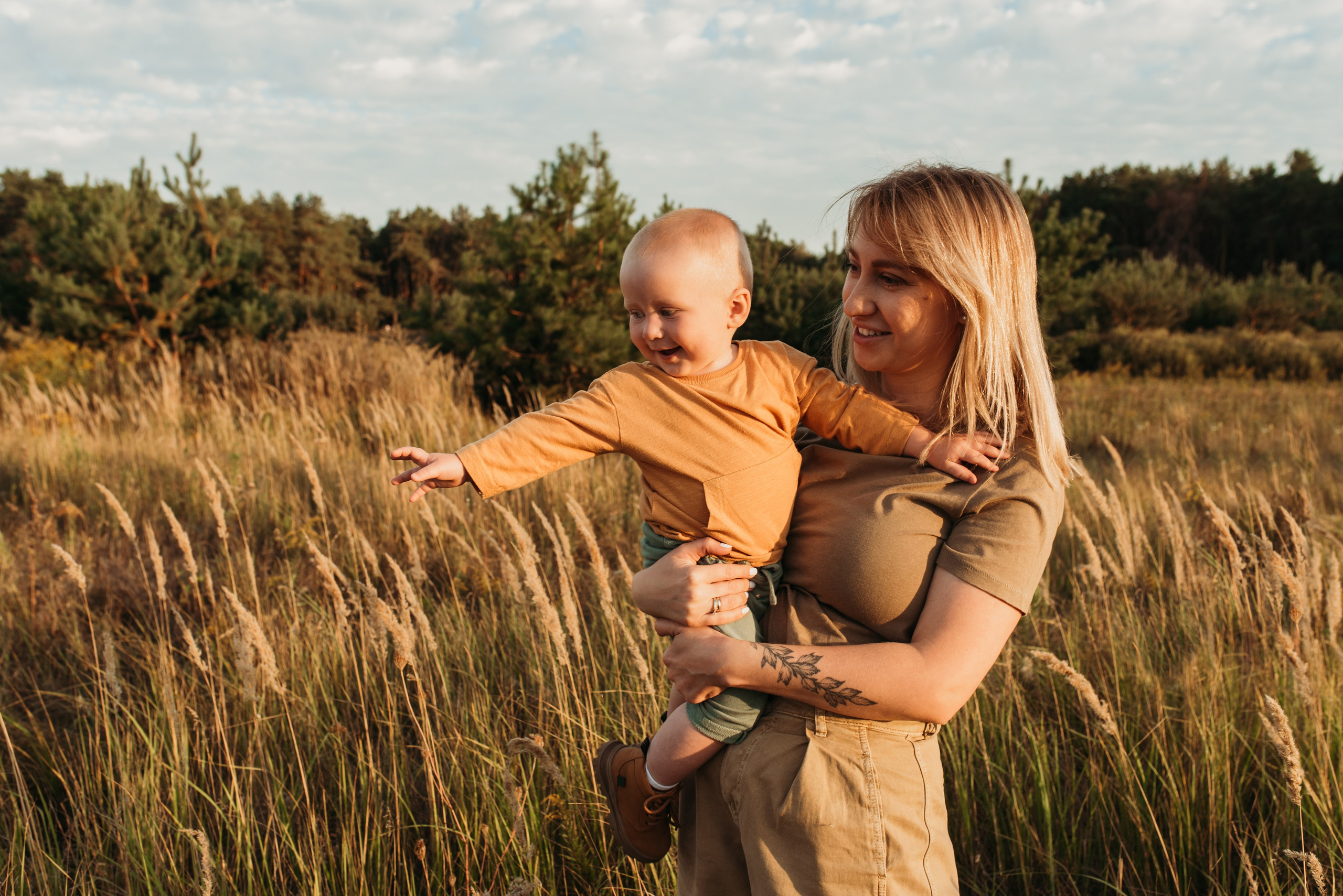 Marina & Artem & Timur. Familien- und Hochzeitsfotografin. Ich arbeite in Koblenz und Rheinlan