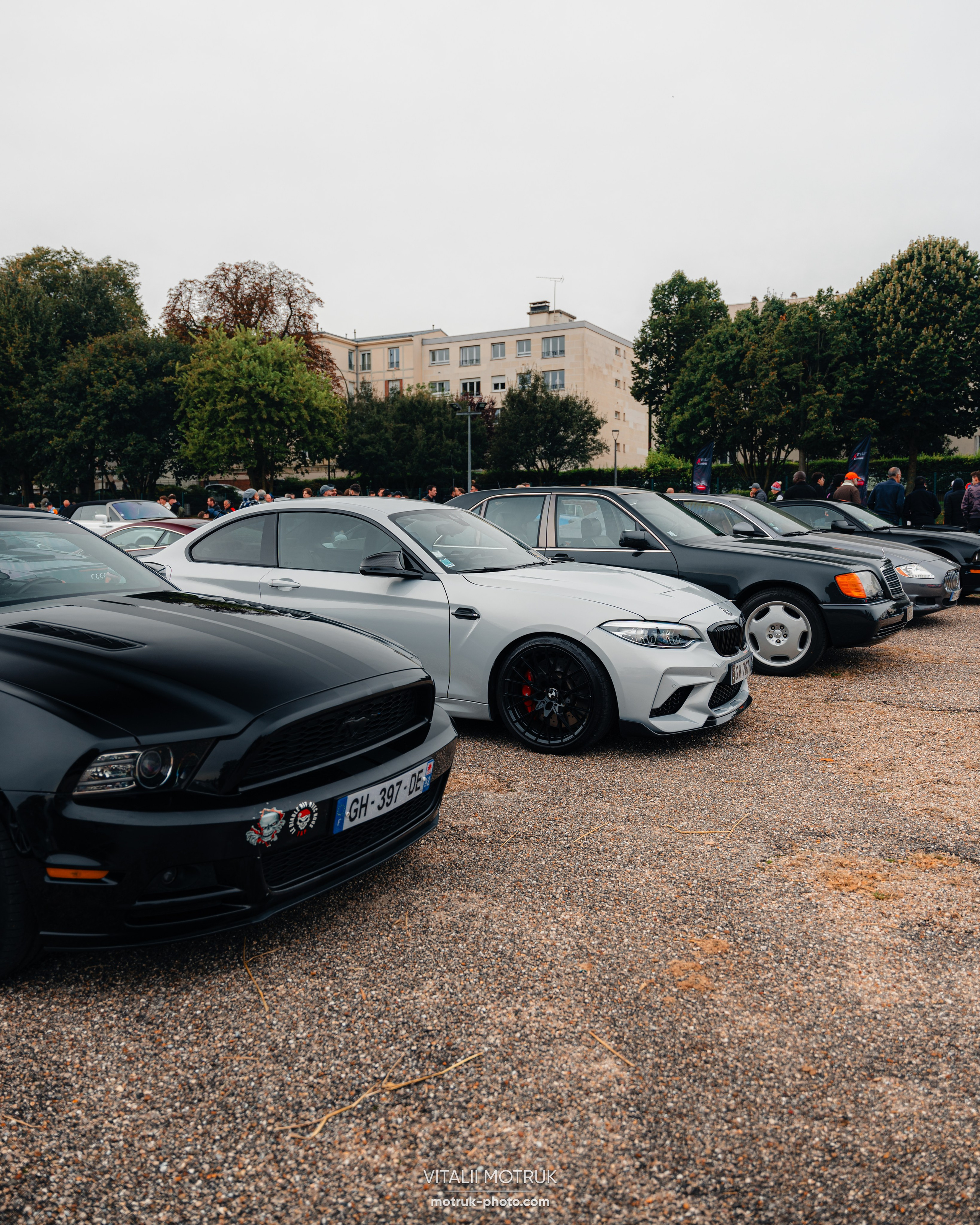 Cars and Coffee 29 septembre 2024. Photographe de voitures à Paris — Vitalii Motruk