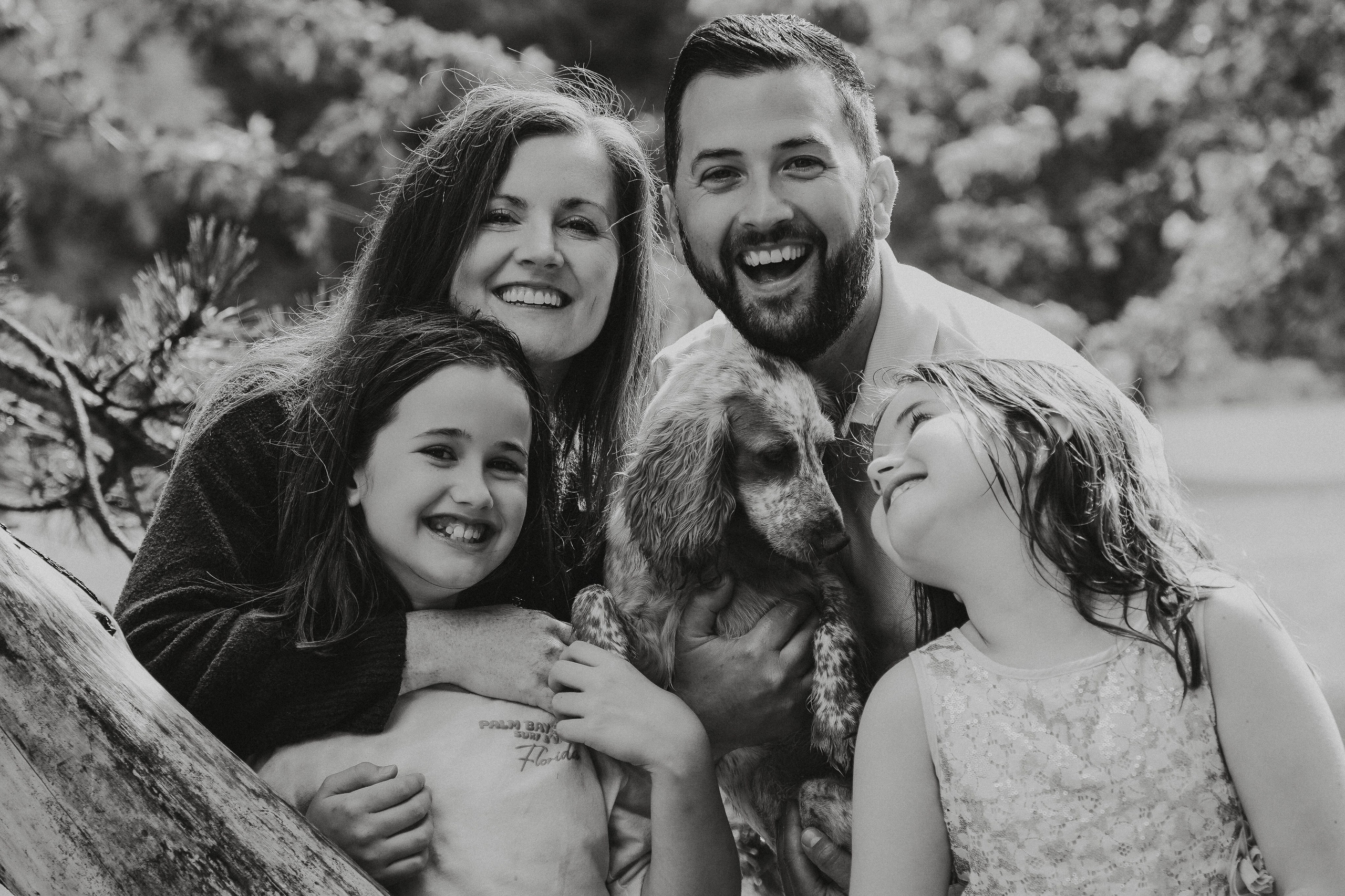 Family photo shoot in Solihull and Birmingham outside 