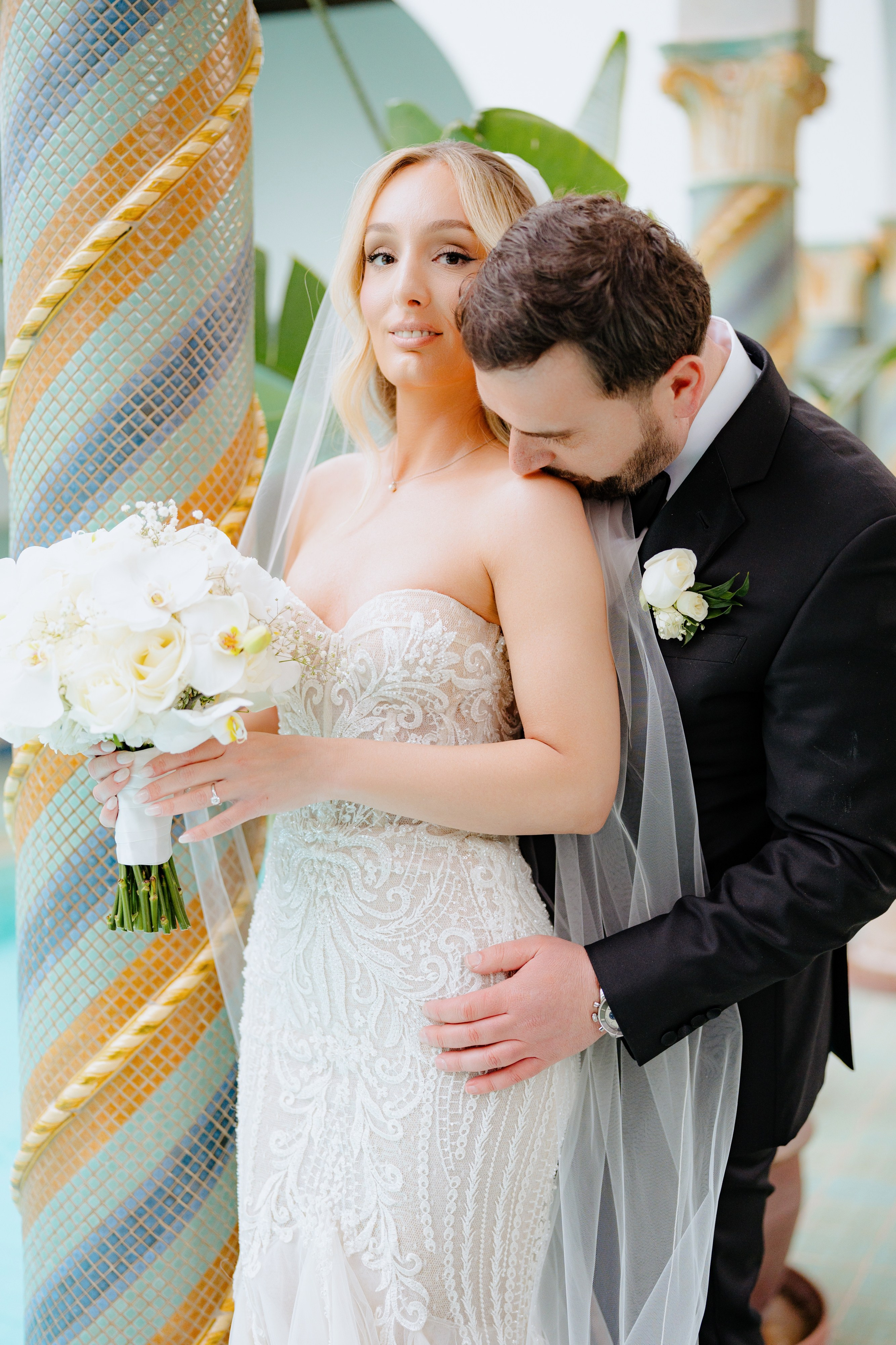 Albulena and Ervin’s Elegant Albanian Wedding at Pleasantdale Chateau. Wedding photographer and videographer New York | New Jersey