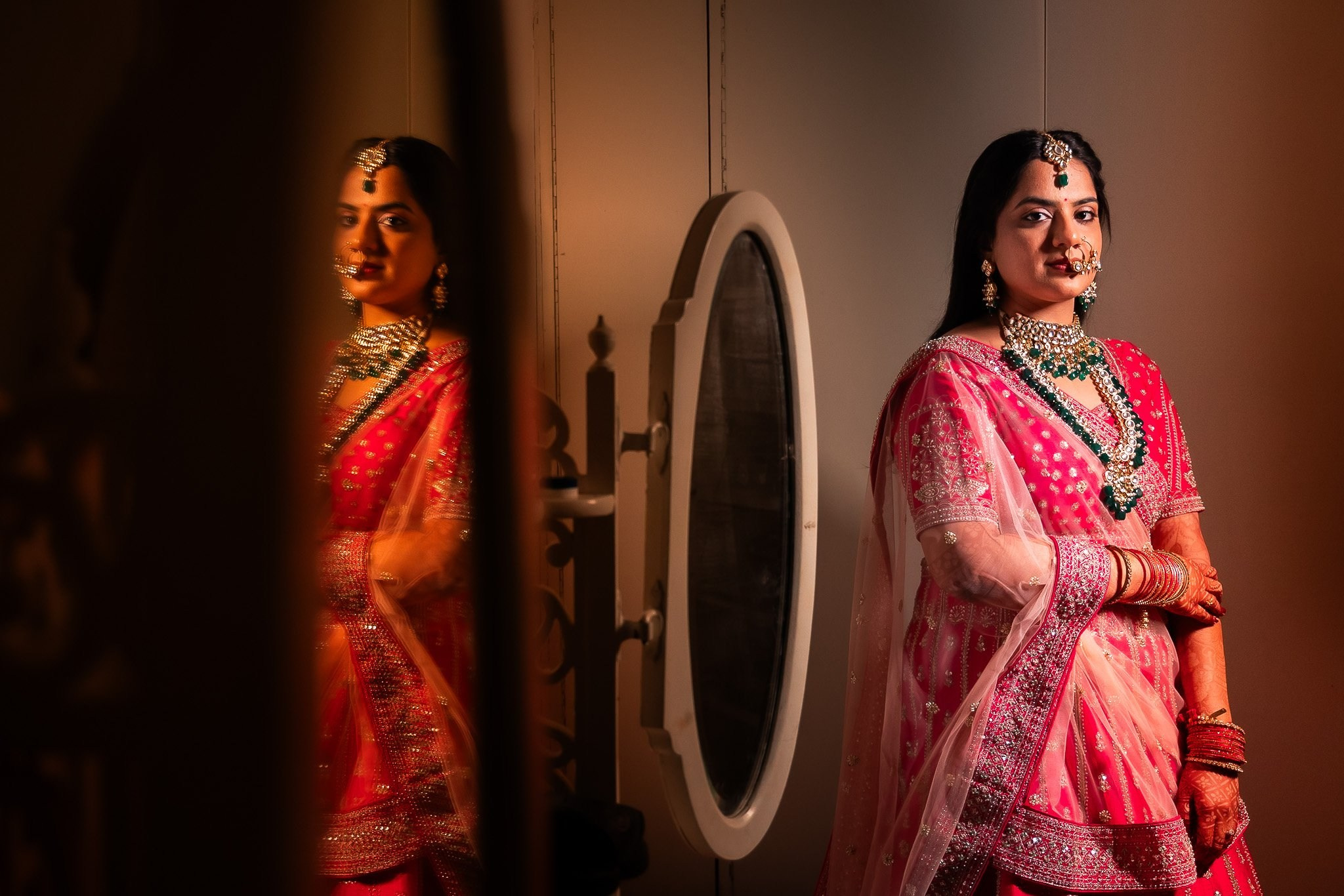 Telugu + Punjabi Fusion Wedding at Le Roma Gardenia resort, Bangalore, India