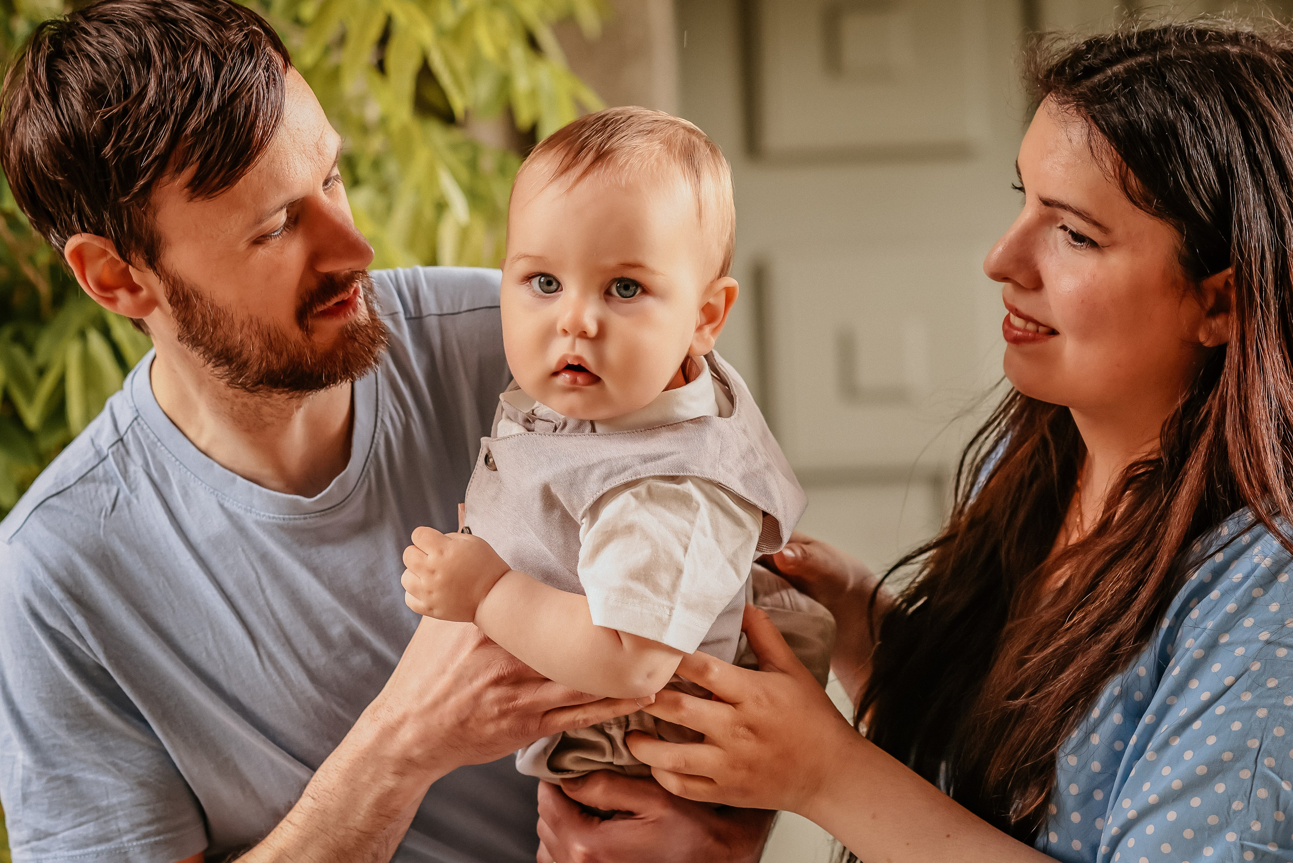 First year baby photoshoot. Photographer Co Dublin, Balbriggan — Agata Maliseva