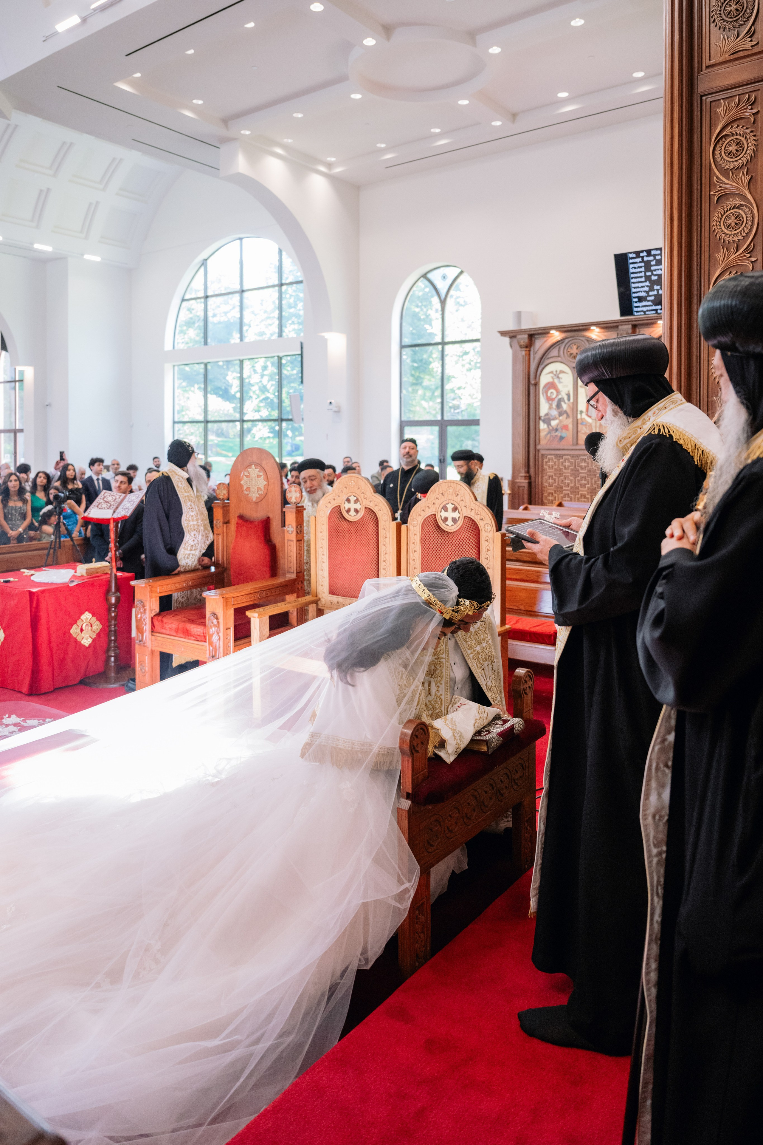 Kermina and Mark at The Palace at Somerset Park | Traditional Coptic Wedding in New Jersey