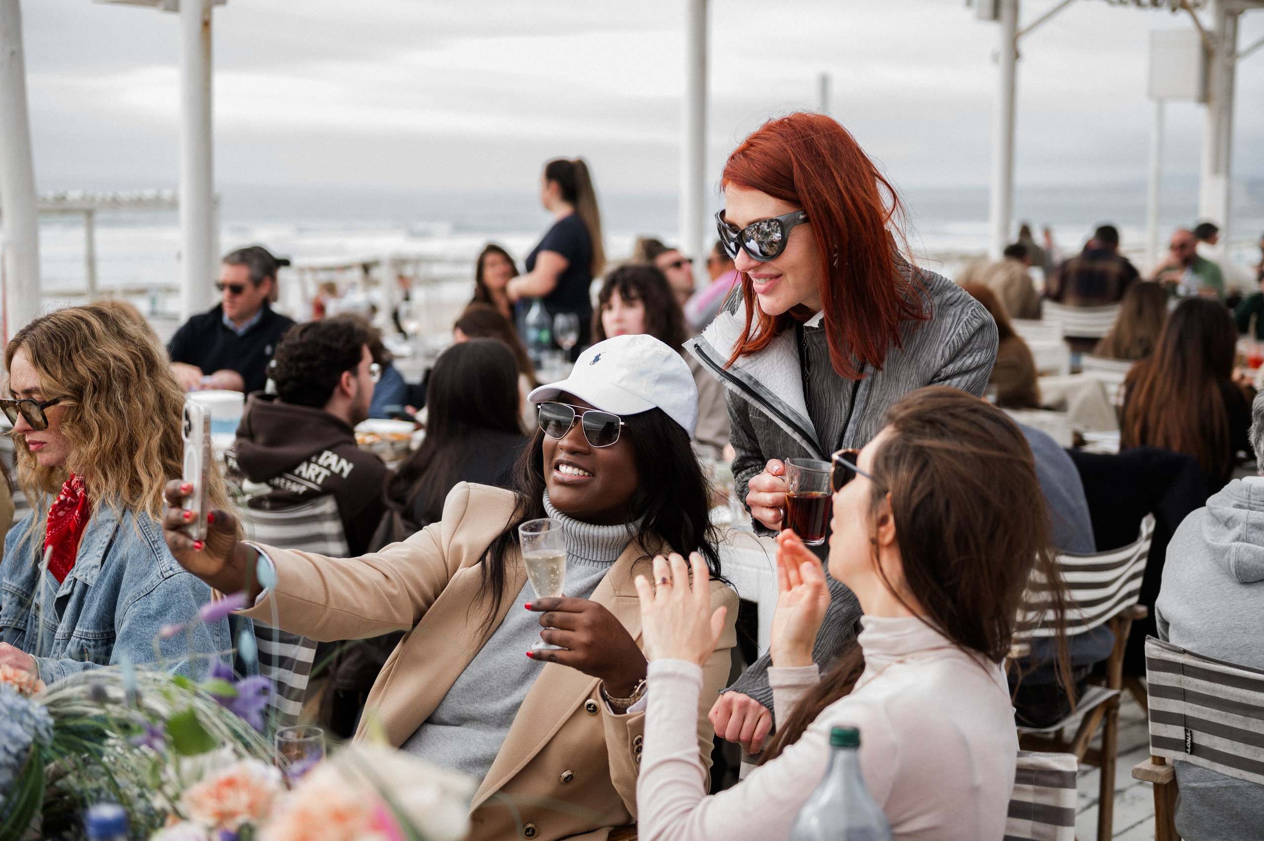 Evento na praia. Sua fotógrafa em Lisboa — Anna Belova