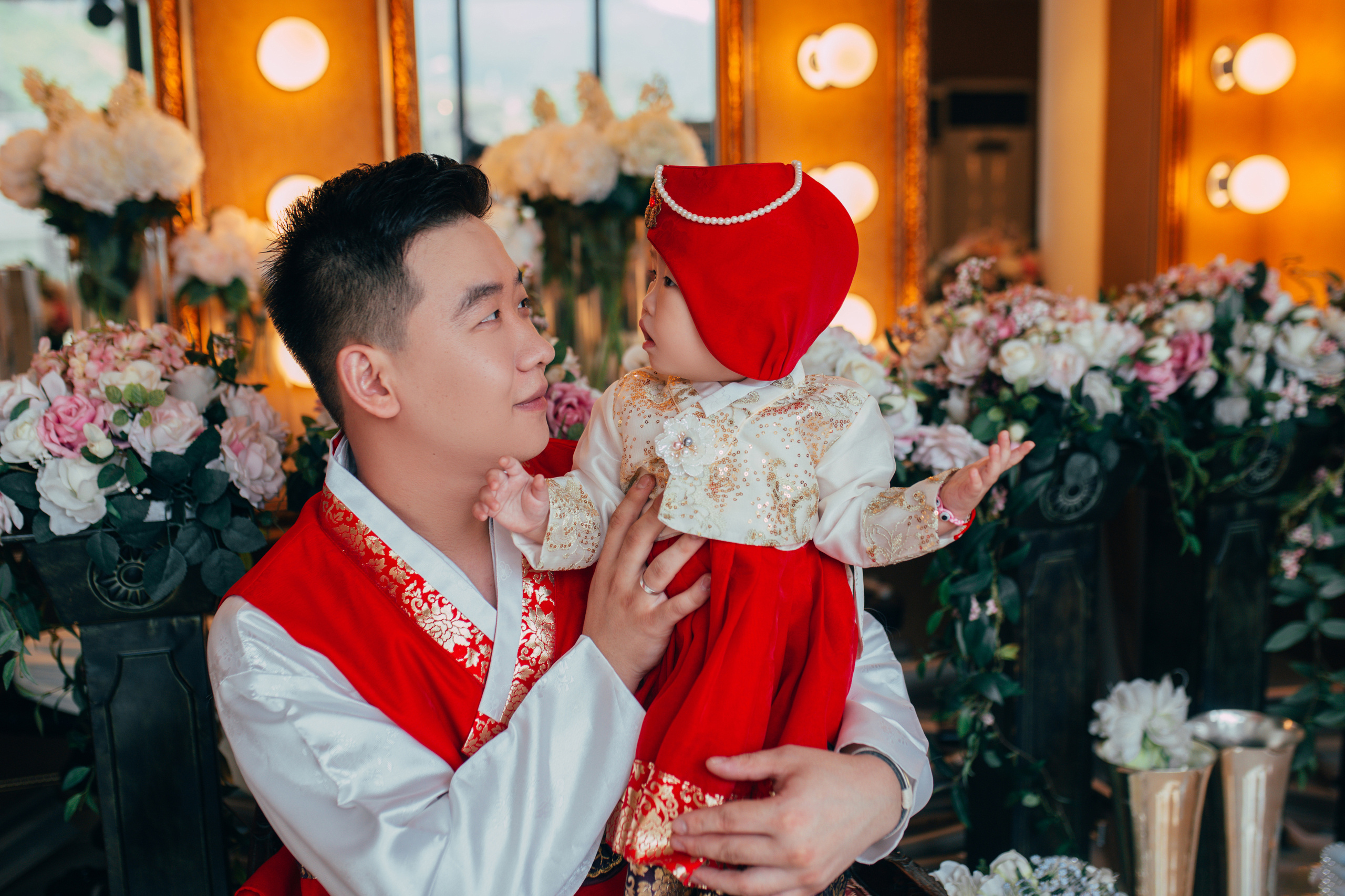 Алина — годик. Портретный фотограф в Южной Корее Ольга Лян