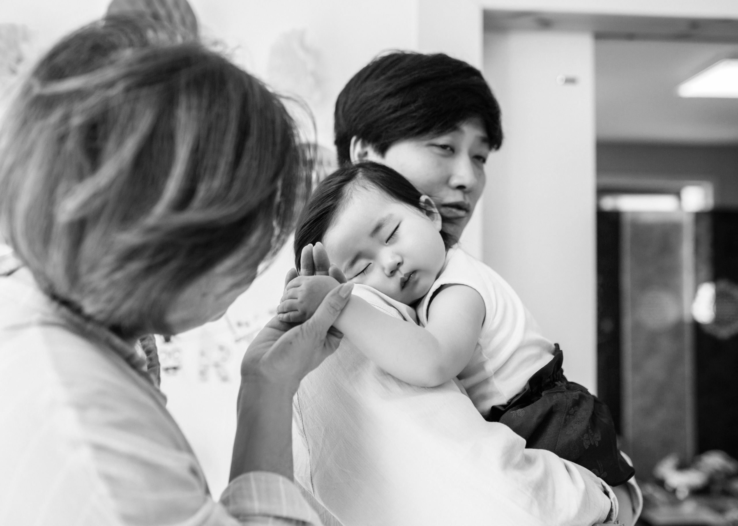 Daniel — 1 year. Portrait photographer in South Korea Olga Lian