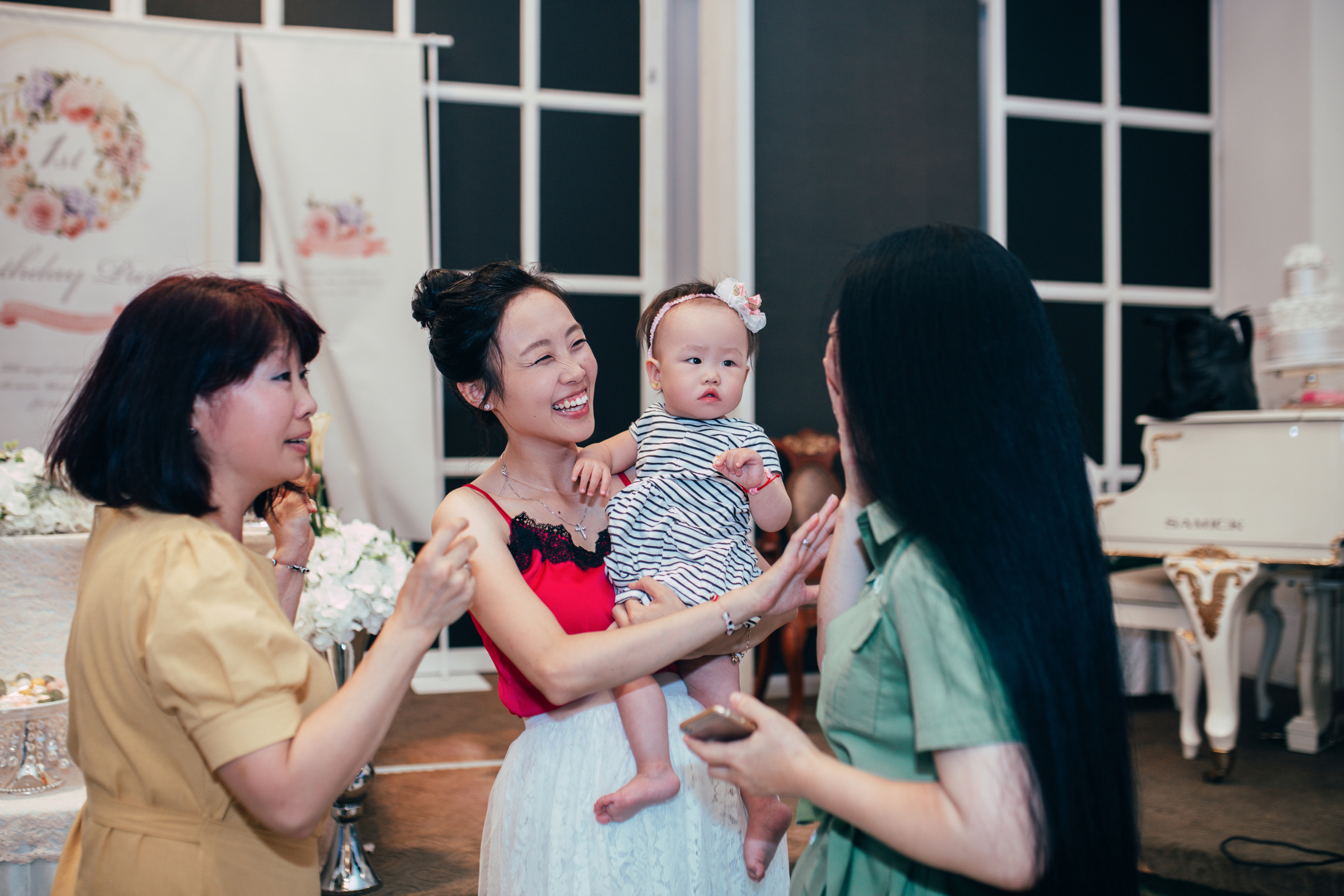 Алина — годик. Портретный фотограф в Южной Корее Ольга Лян