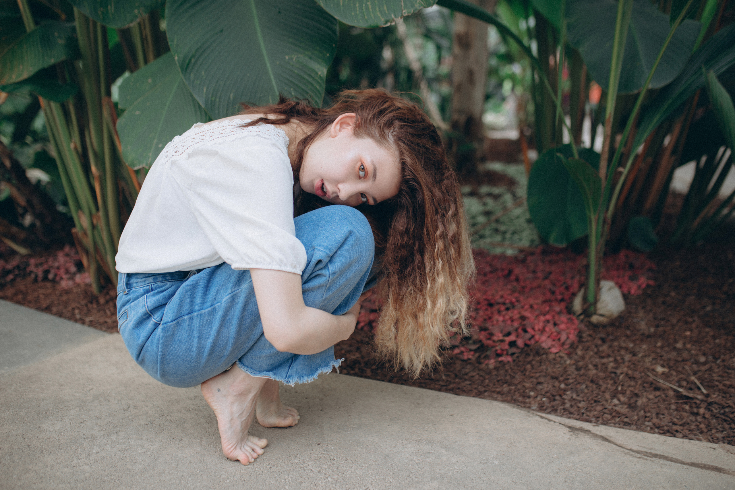 Ира. Ботанический сад. Портретный фотограф в Южной Корее Ольга Лян