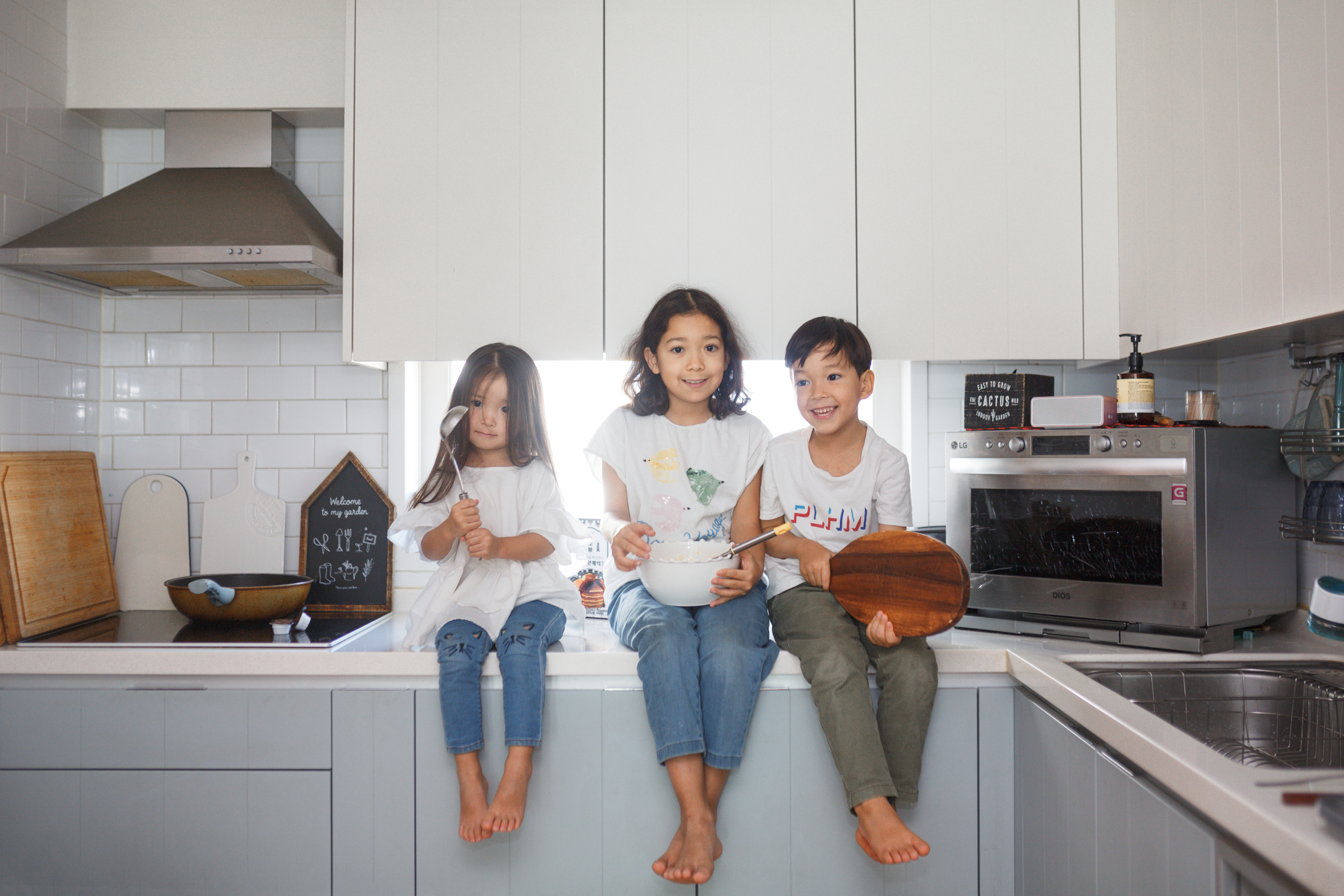 Song Family. Portrait photographer in South Korea Olga Lian