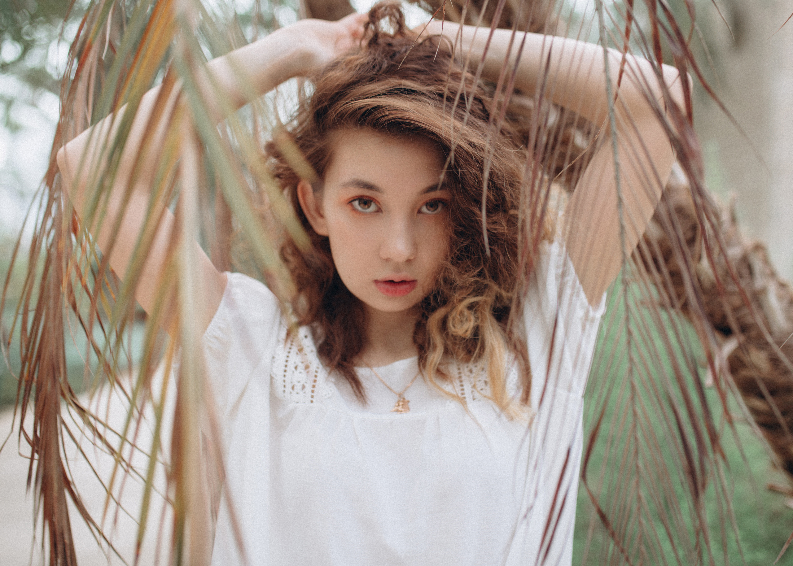 Ира. Ботанический сад. Портретный фотограф в Южной Корее Ольга Лян