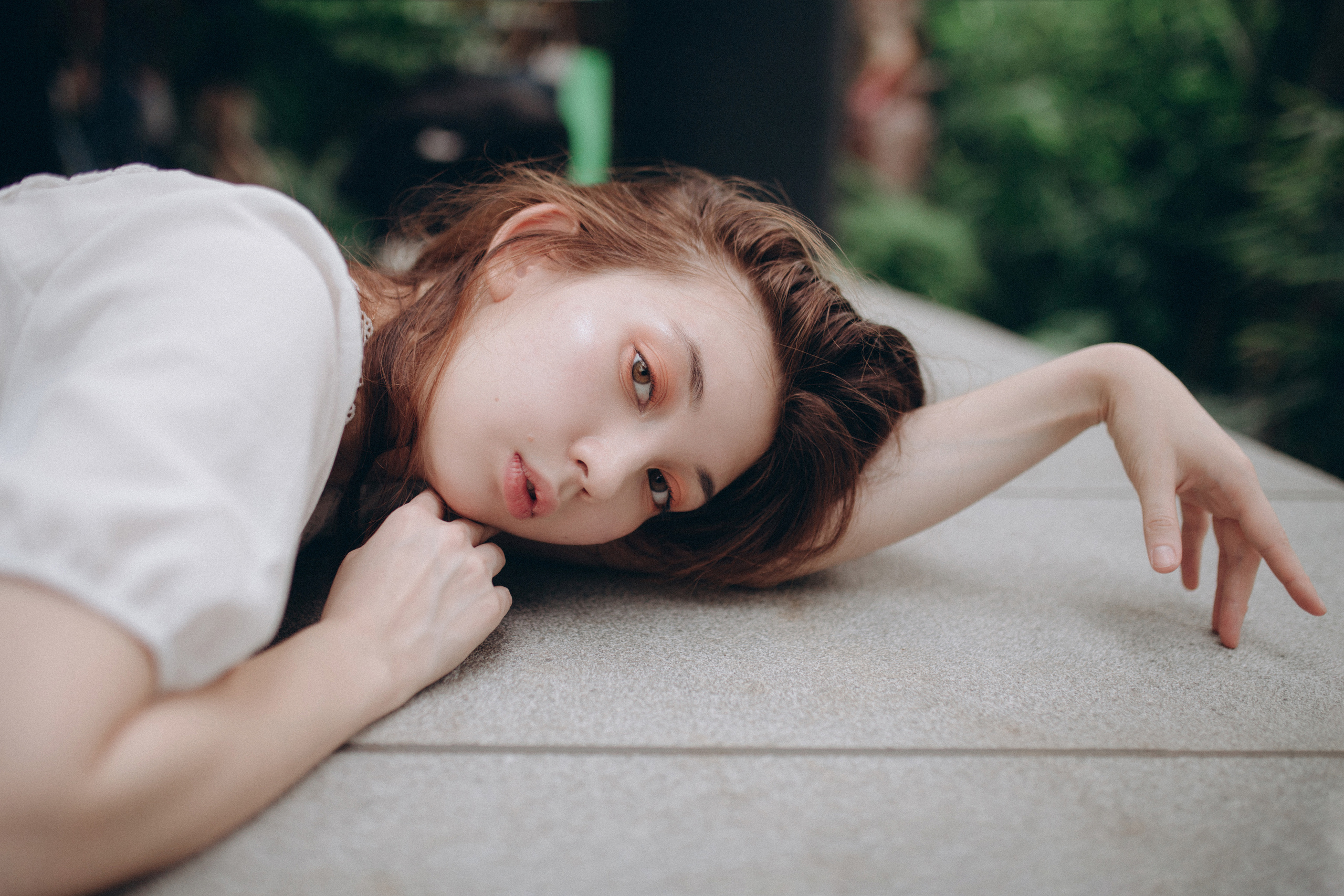 Ира. Ботанический сад. Портретный фотограф в Южной Корее Ольга Лян