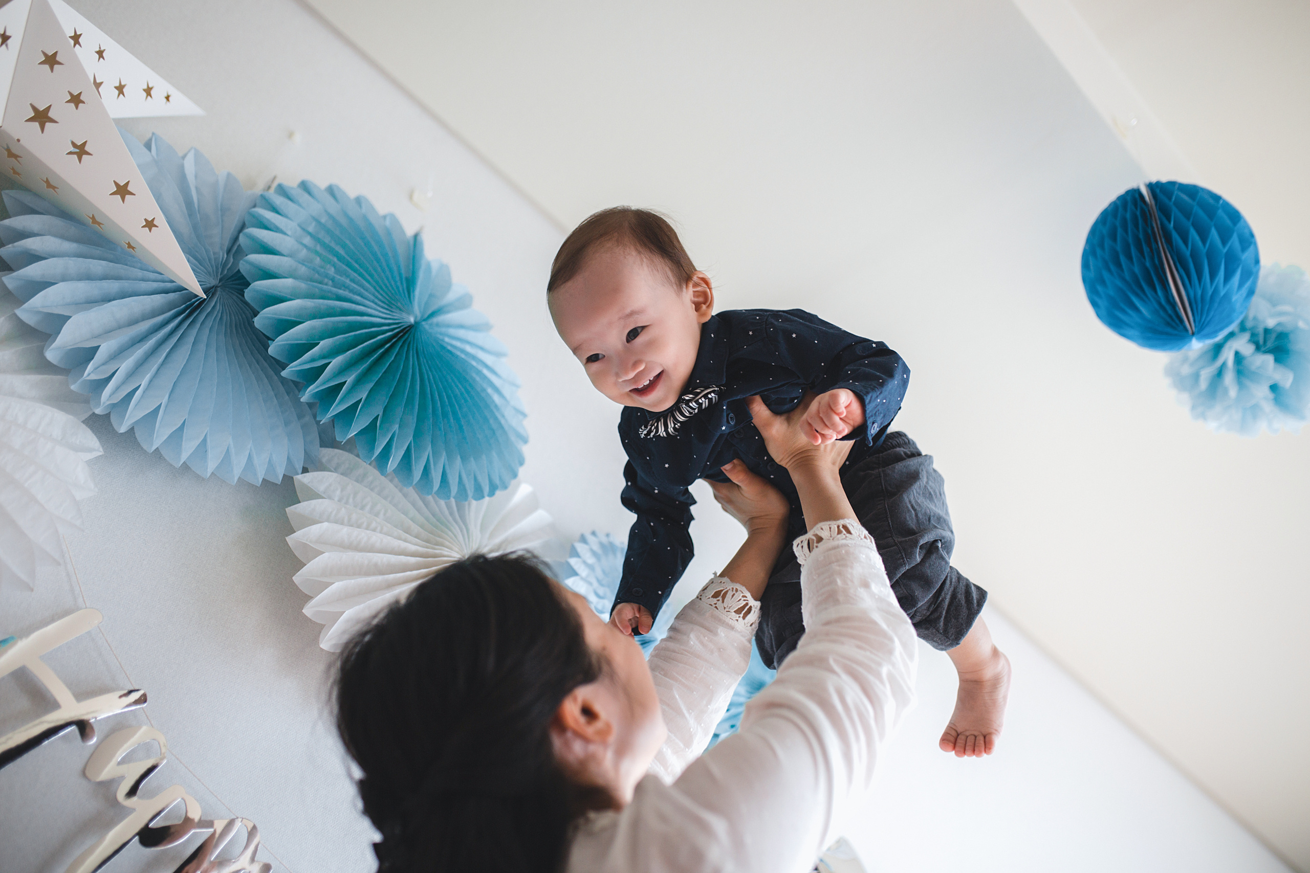 Vova — 1 year. Portrait photographer in South Korea Olga Lian