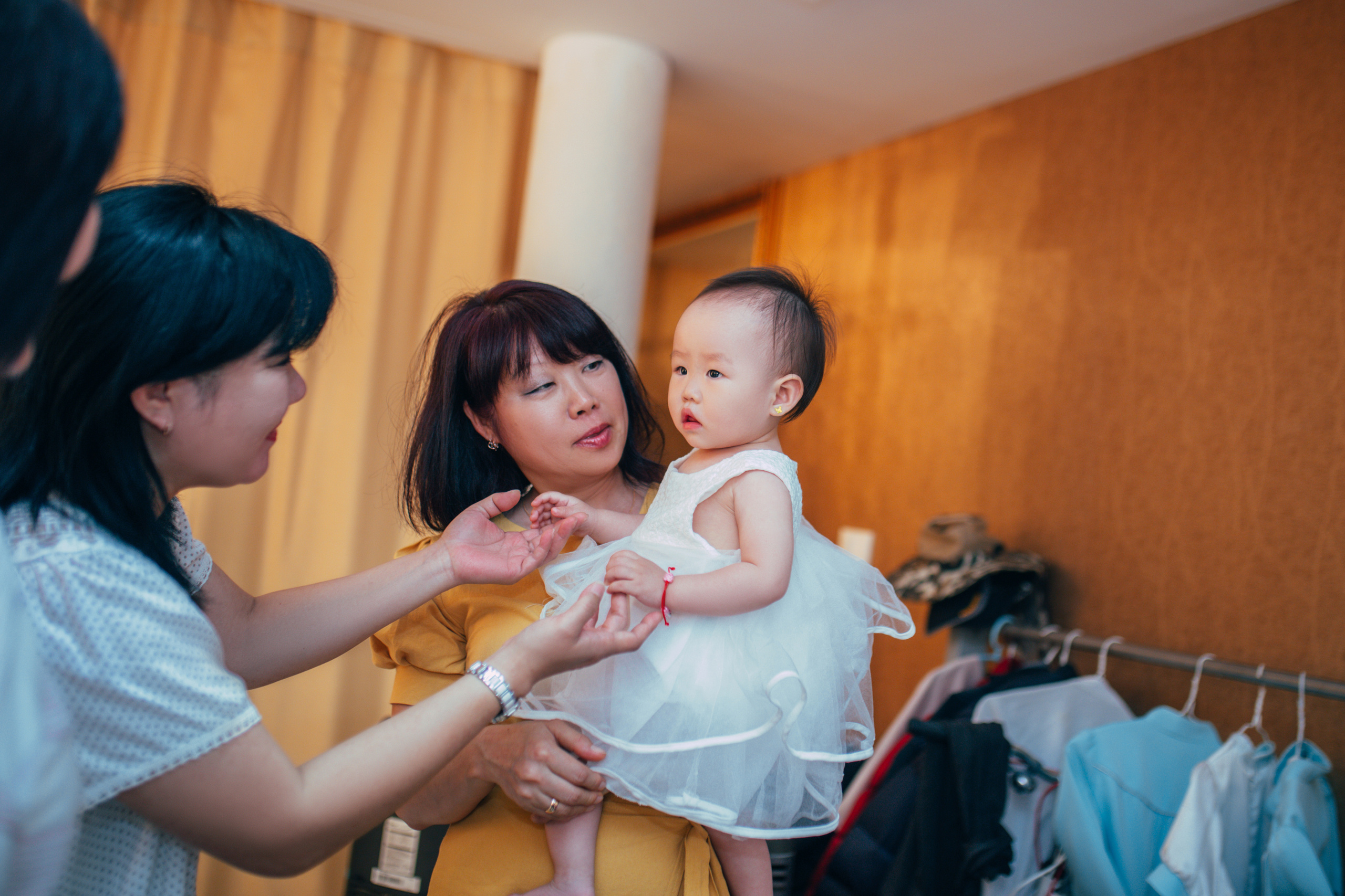 Алина — годик. Портретный фотограф в Южной Корее Ольга Лян