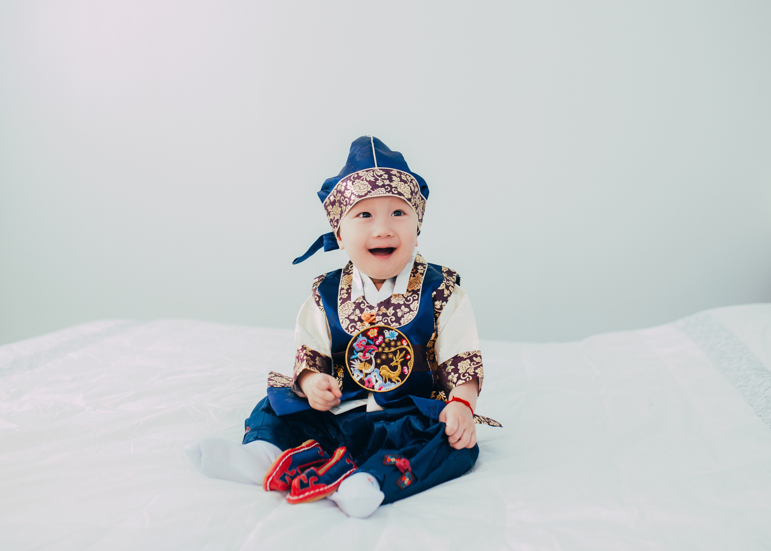 Кристиан — годик. Портретный фотограф в Южной Корее Ольга Лян