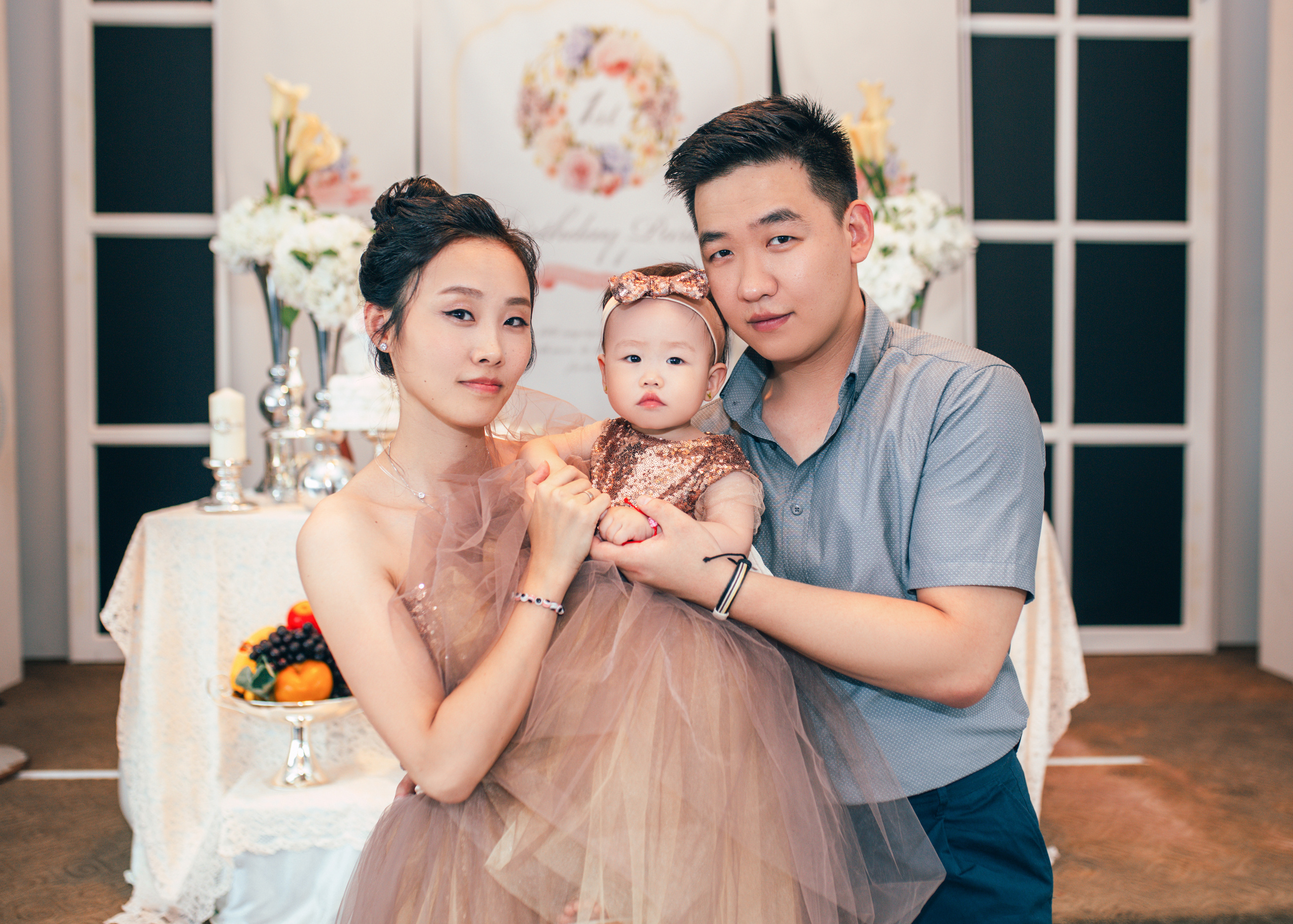 Алина — годик. Портретный фотограф в Южной Корее Ольга Лян