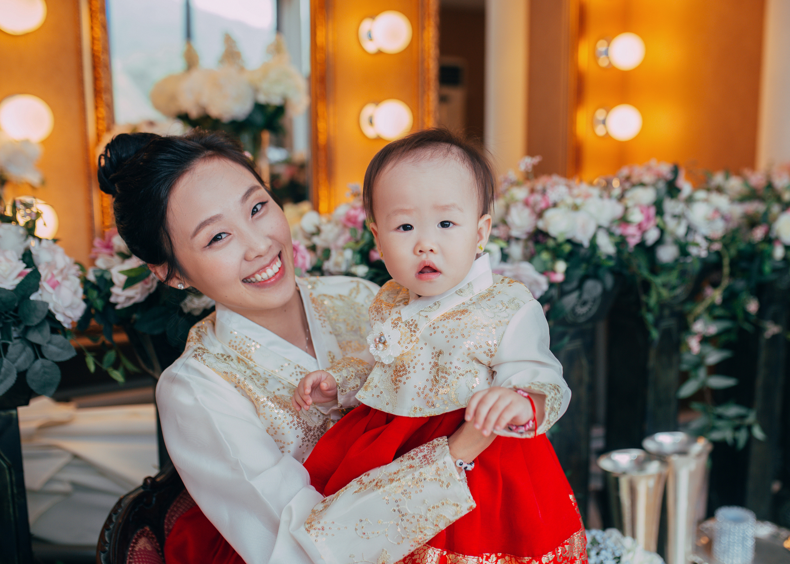 Алина — годик. Портретный фотограф в Южной Корее Ольга Лян