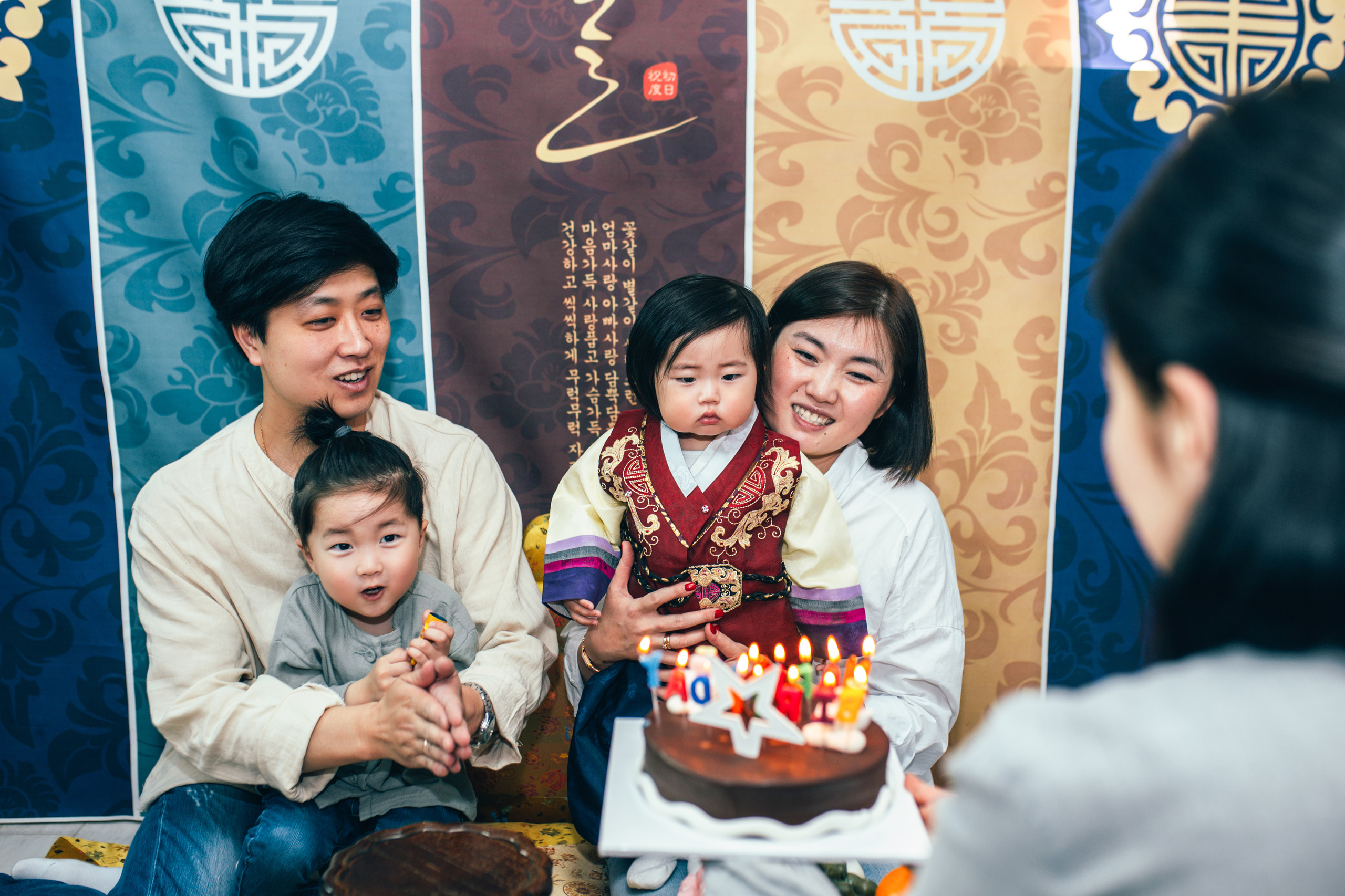Daniel — 1 year. Portrait photographer in South Korea Olga Lian