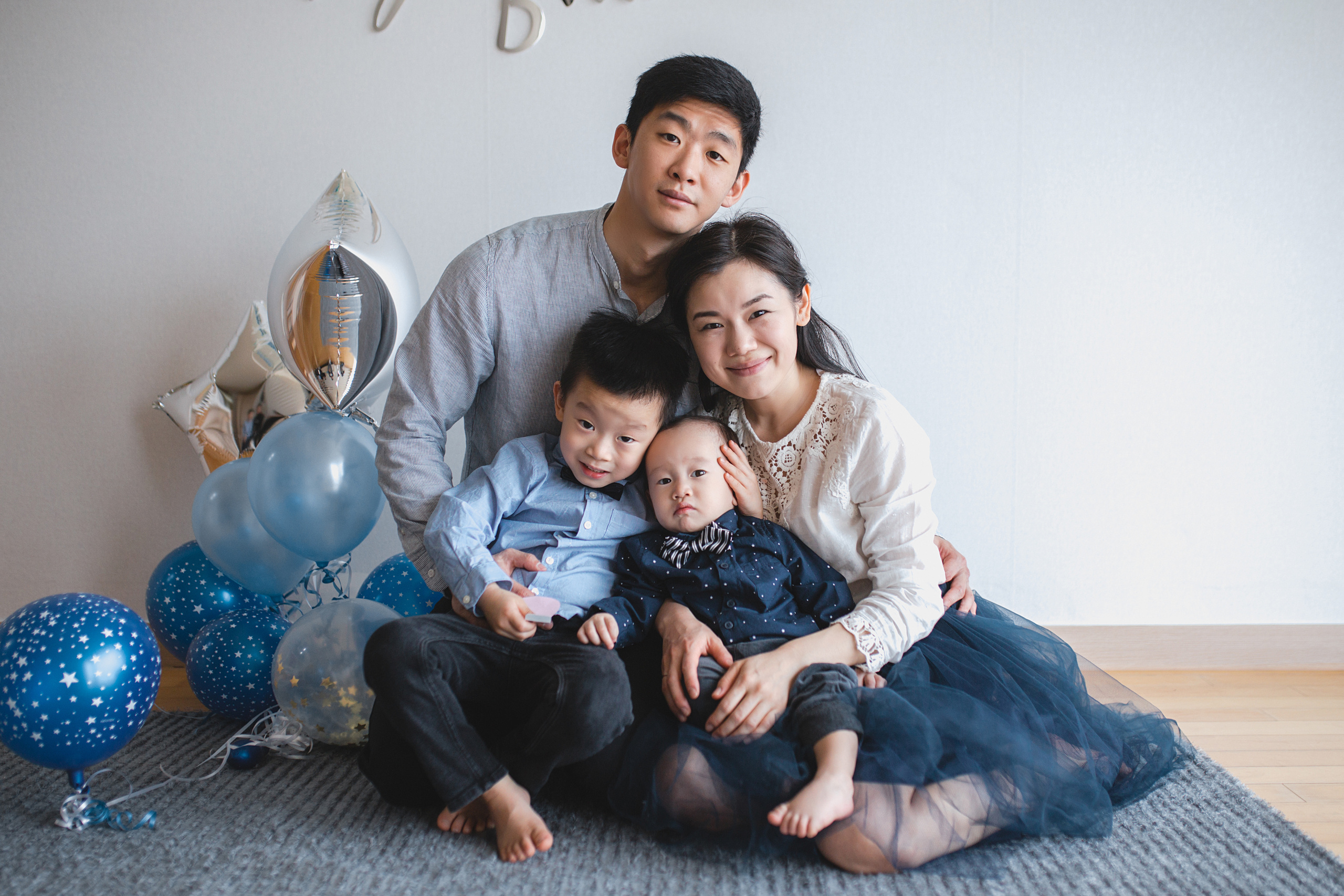 Vova — 1 year. Portrait photographer in South Korea Olga Lian