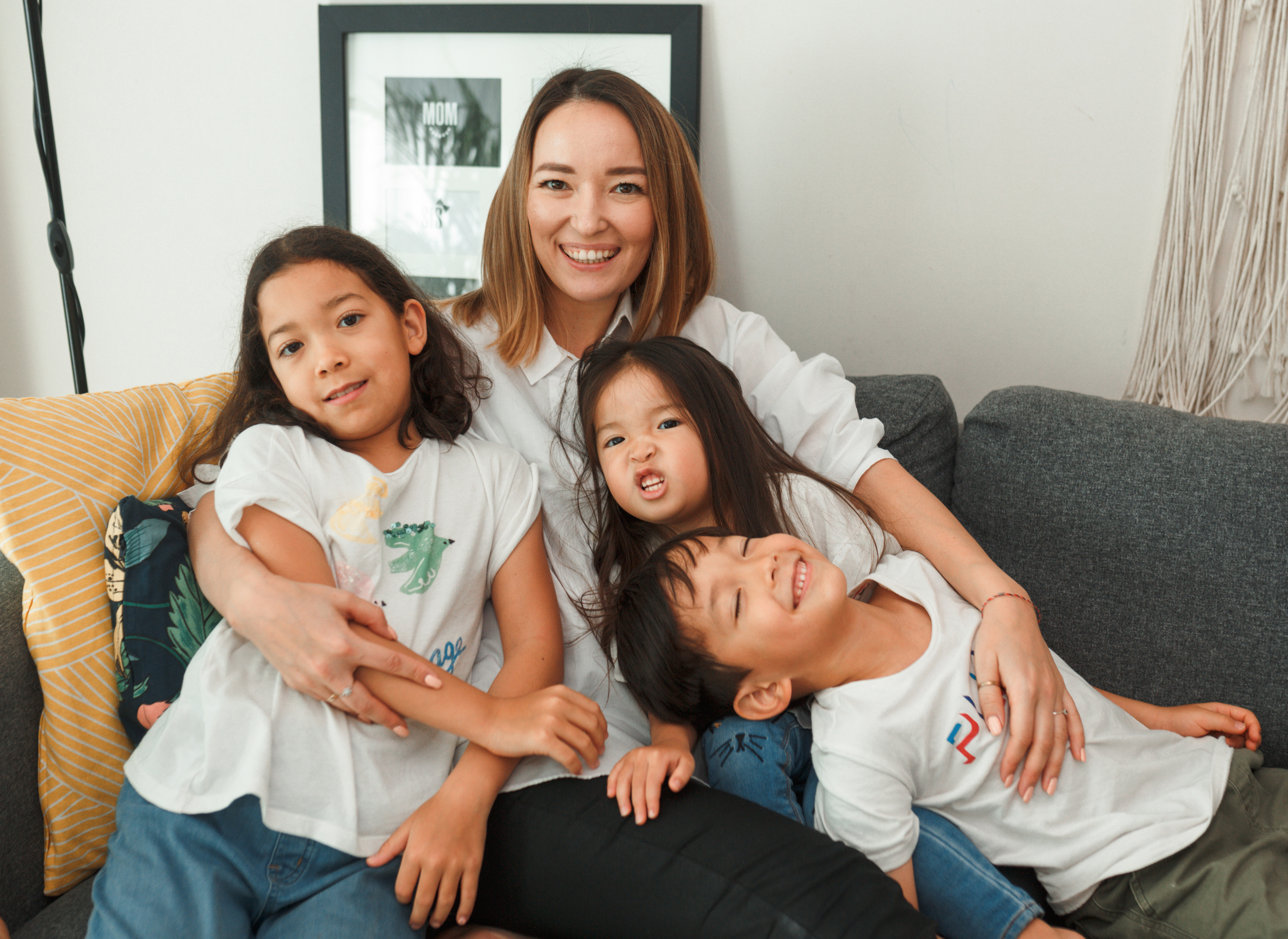 Song Family. Portrait photographer in South Korea Olga Lian