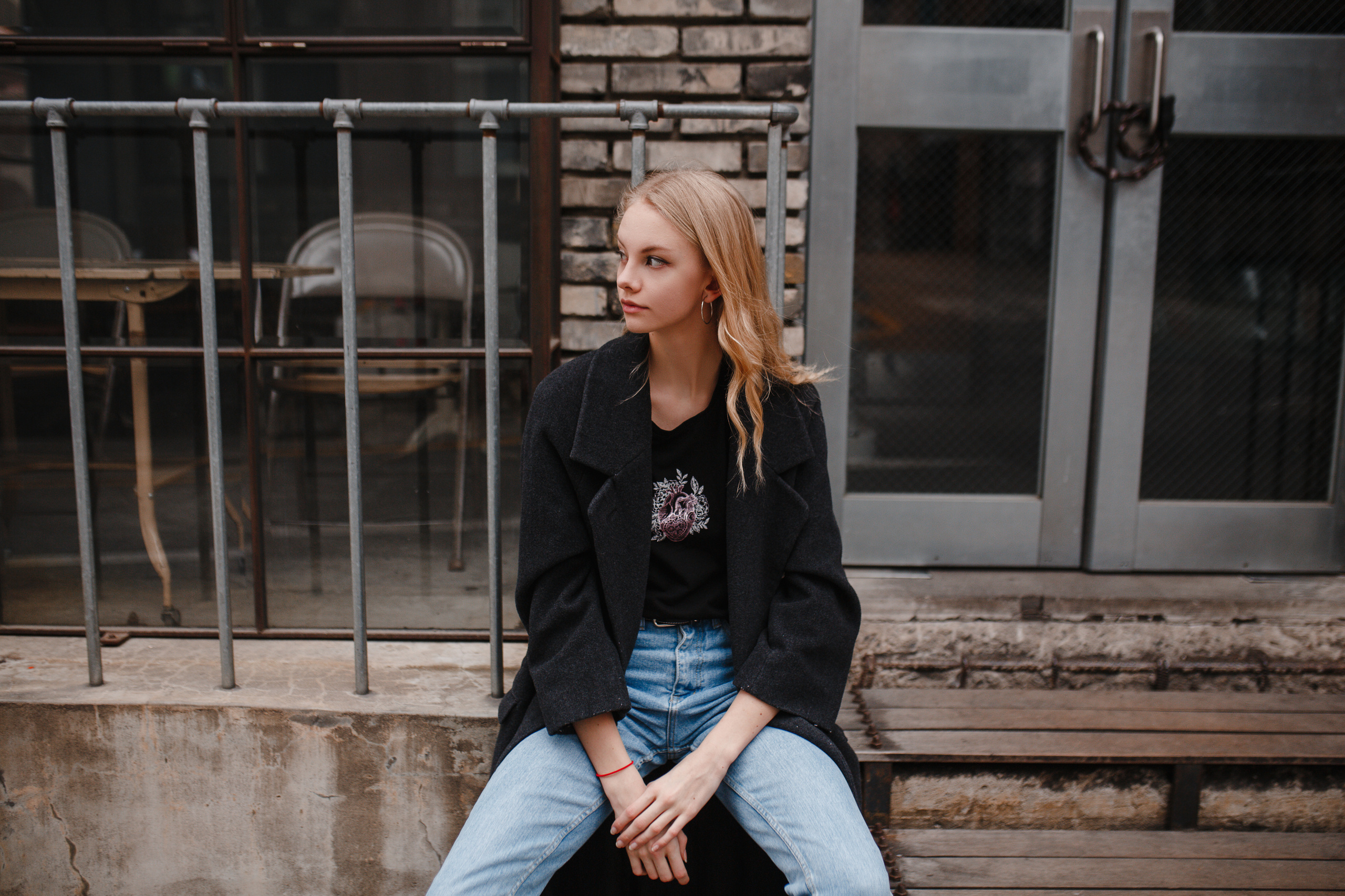 Laura. Garosu-gil Road. Portrait photographer in South Korea Olga Lian