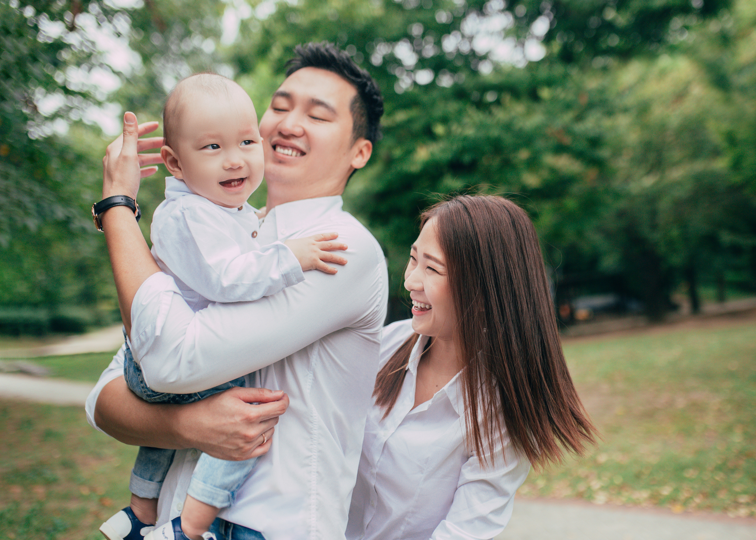 Кристиан — годик. Портретный фотограф в Южной Корее Ольга Лян