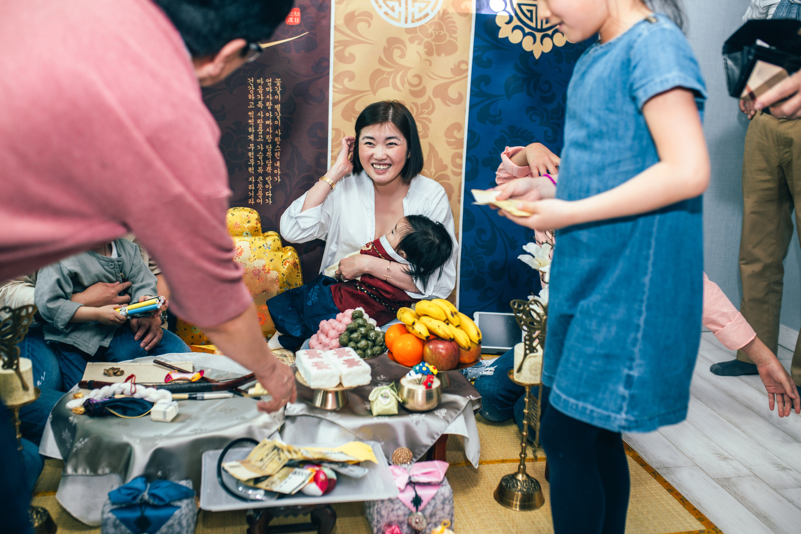 Daniel — 1 year. Portrait photographer in South Korea Olga Lian