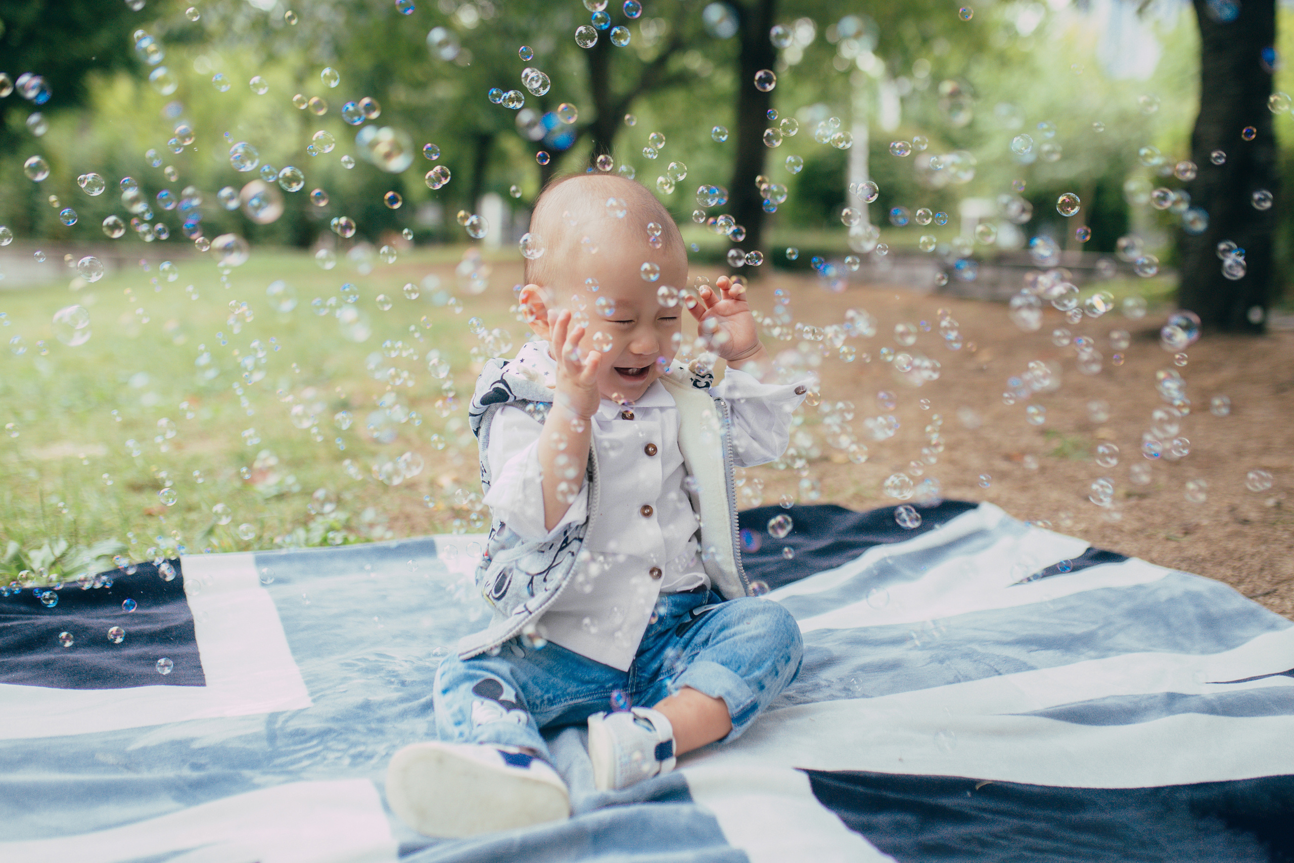 Кристиан — годик. Портретный фотограф в Южной Корее Ольга Лян