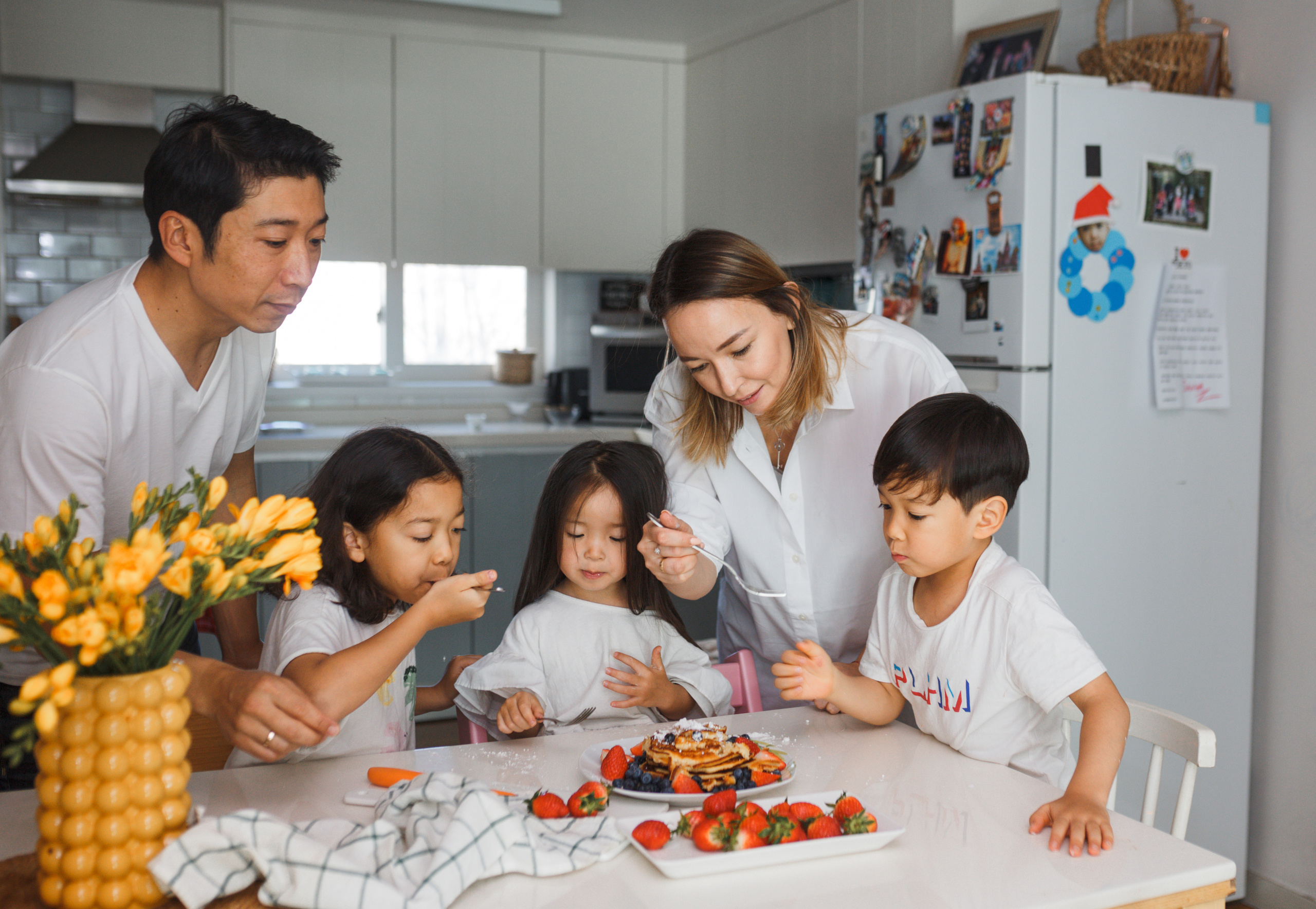 Song Family. Portrait photographer in South Korea Olga Lian